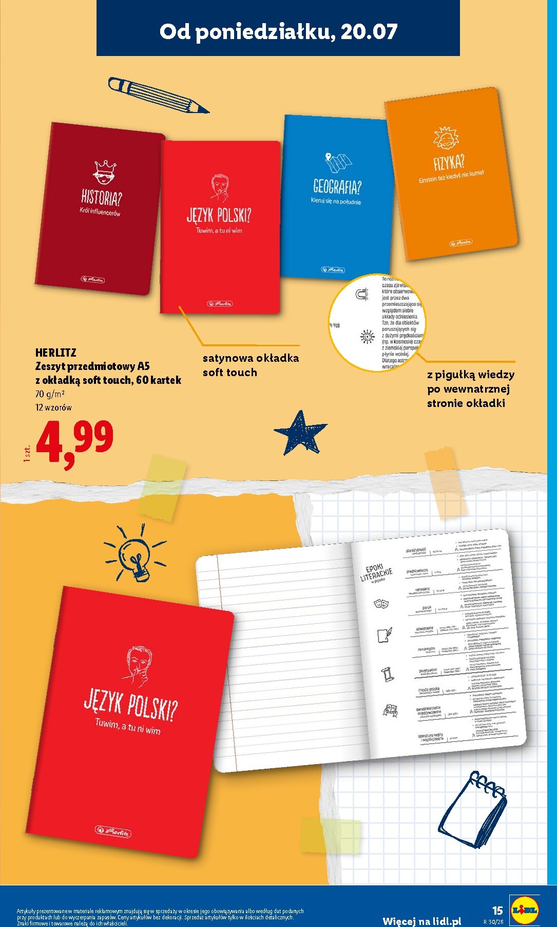 lidl - Nowa gazetka Lidl - Katalog Okazji ważna od 20.07.2026 do 25.07.2026 - page: 15