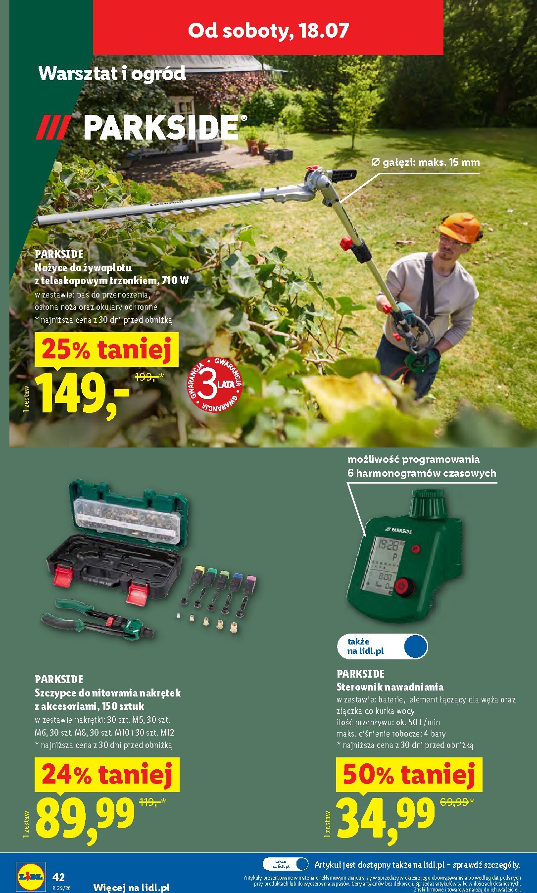 lidl - Aktualna gazetka Lidl - Katalog Okazji ważna od 13.07.2026 do 18.07.2026 - page: 48