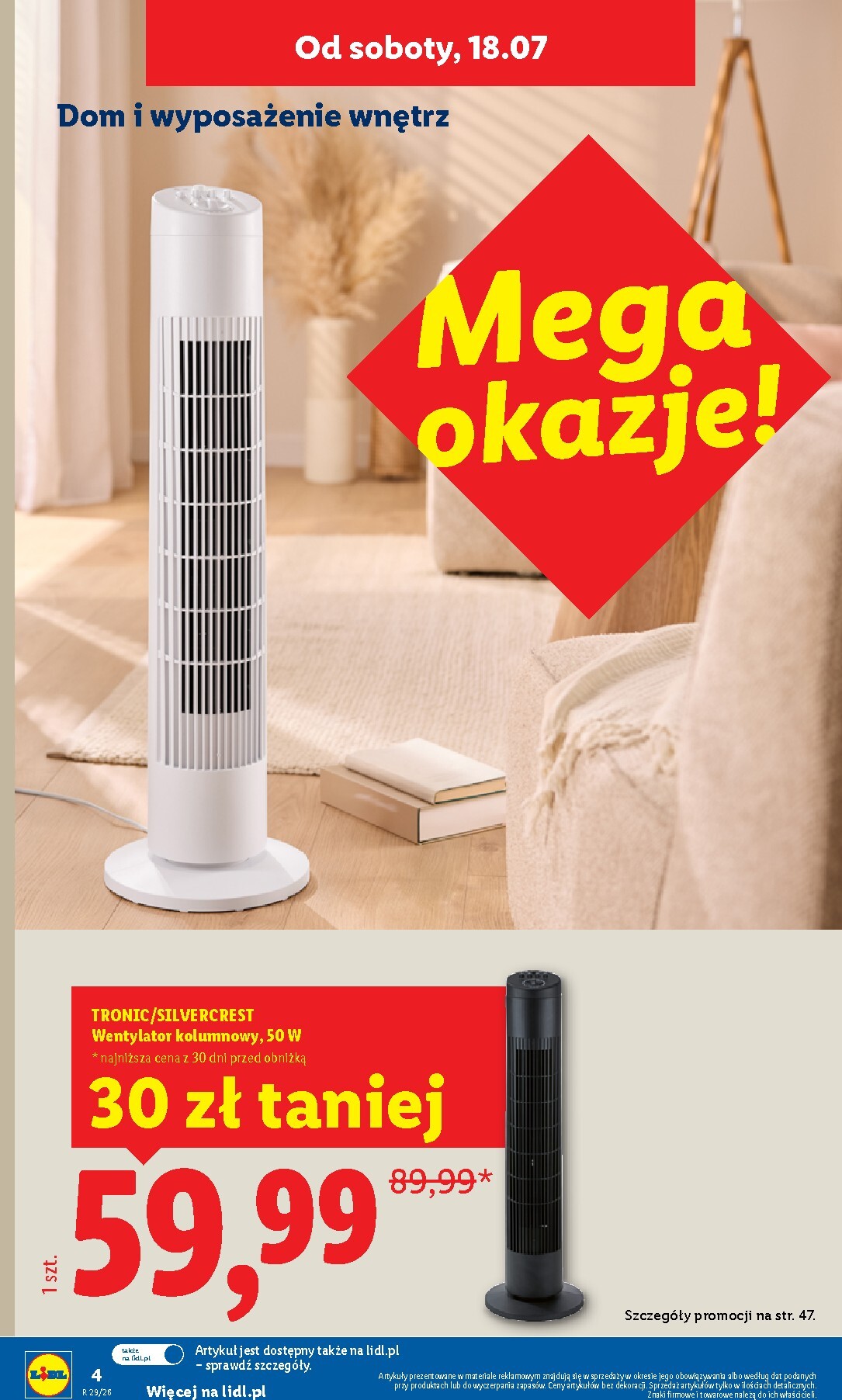 lidl - Aktualna gazetka Lidl - Katalog Okazji ważna od 13.07.2026 do 18.07.2026 - page: 4
