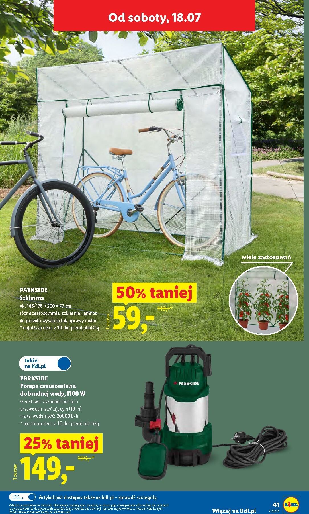 lidl - Aktualna gazetka Lidl - Katalog Okazji ważna od 13.07.2026 do 18.07.2026 - page: 47