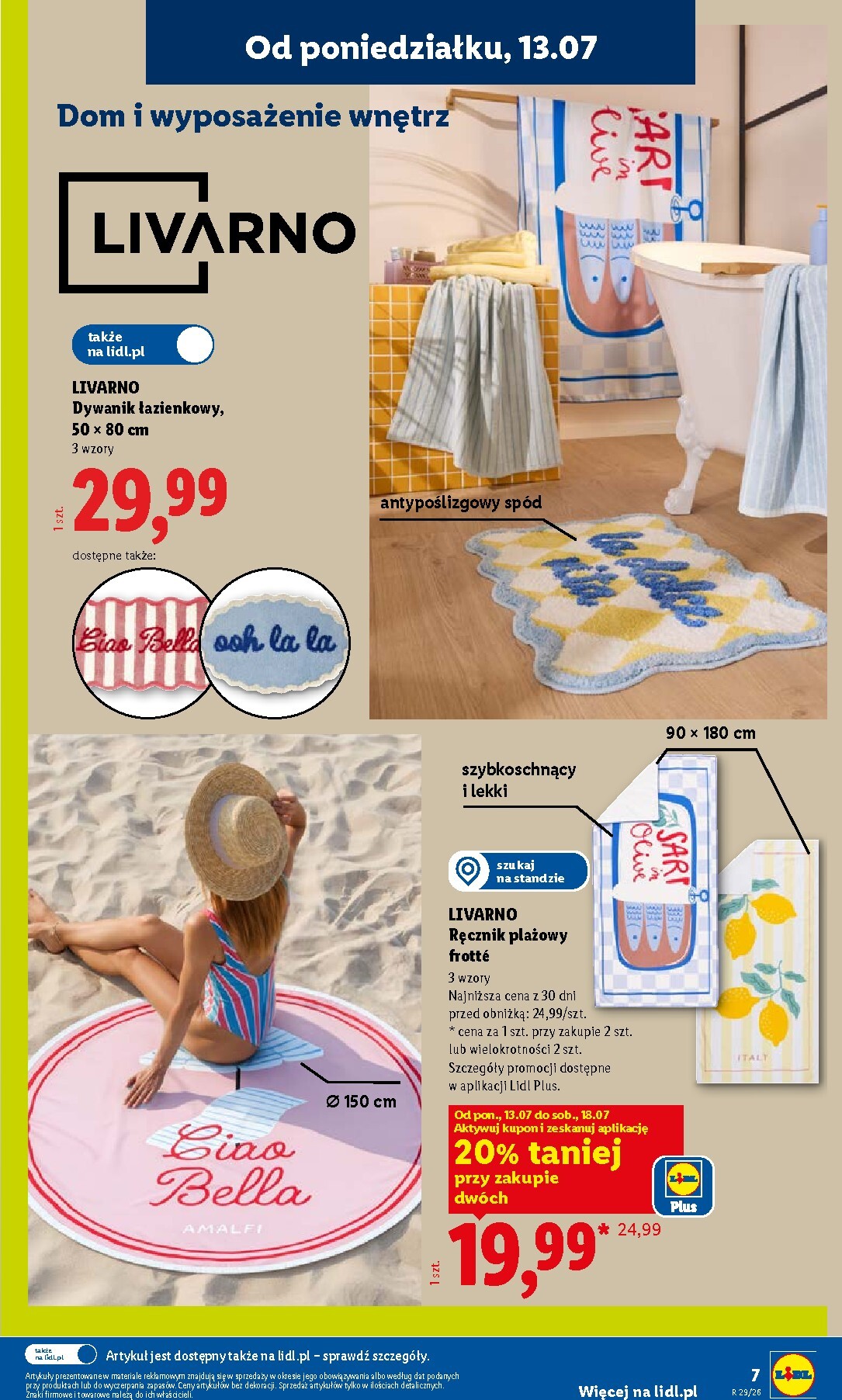 lidl - Aktualna gazetka Lidl - Katalog Okazji ważna od 13.07.2026 do 18.07.2026 - page: 7