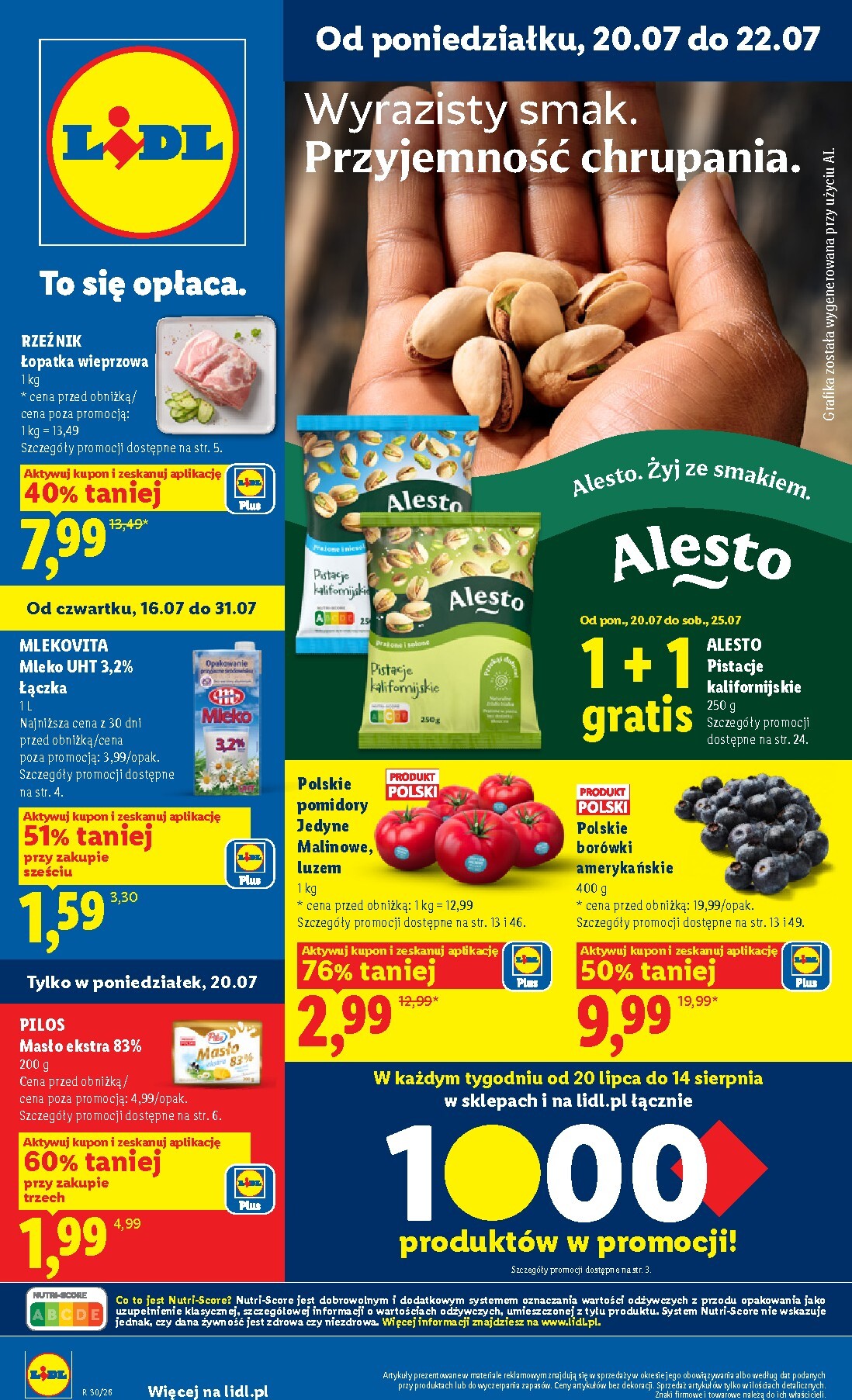 lidl - Aktualna gazetka Lidl - Gazetka ważna od 20.07 do 22.07 ważna od 20.07.2026 do 22.07.2026