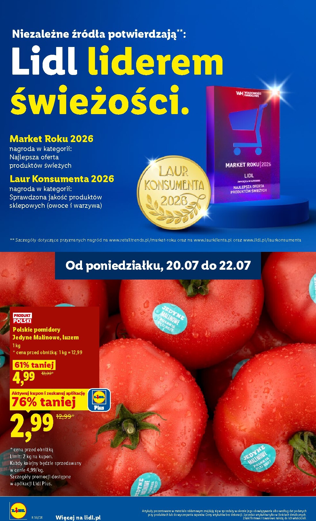 lidl - Aktualna gazetka Lidl - Gazetka ważna od 20.07 do 22.07 ważna od 20.07.2026 do 22.07.2026 - page: 46