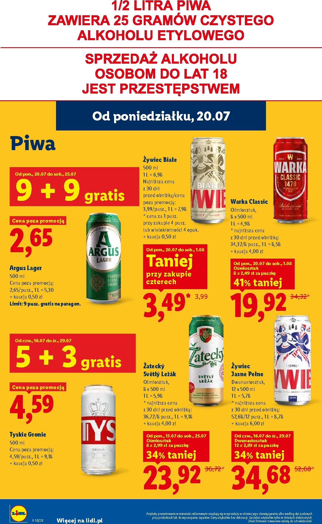 lidl - Aktualna gazetka Lidl - Gazetka ważna od 20.07 do 22.07 ważna od 20.07.2026 do 22.07.2026 - page: 78