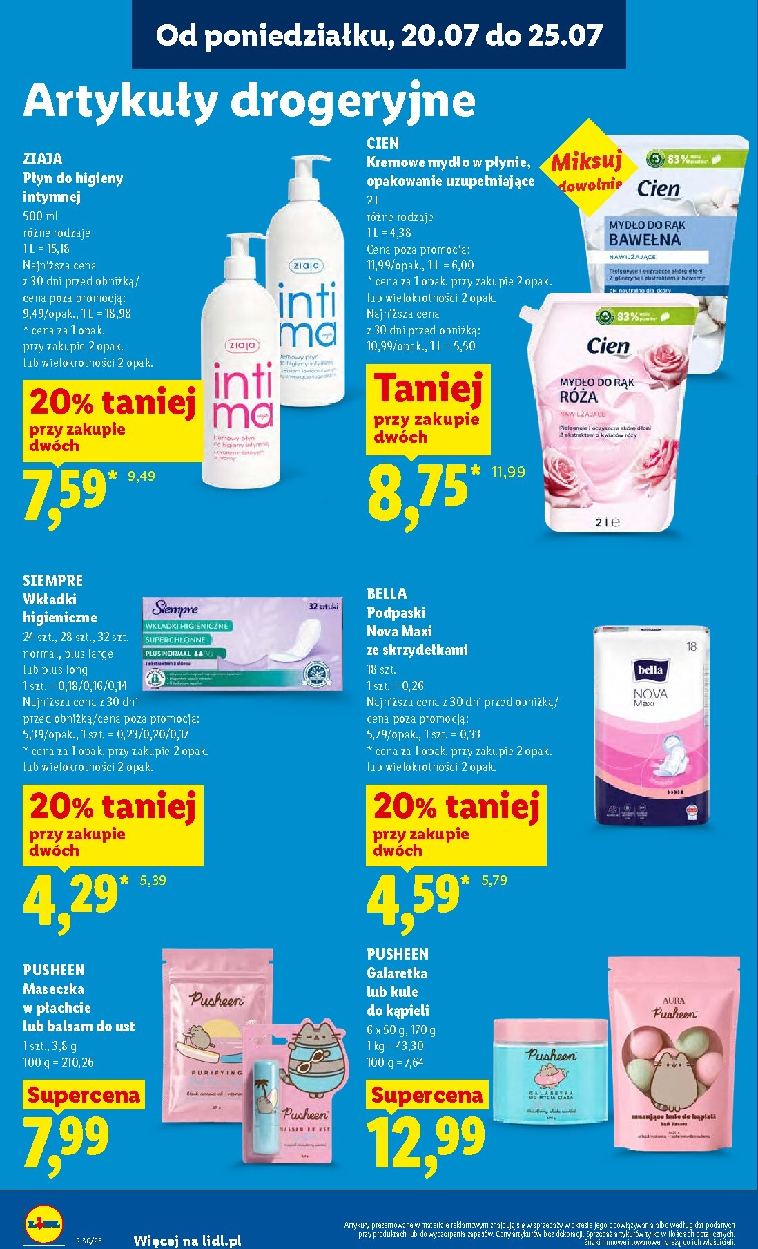 lidl - Aktualna gazetka Lidl - Gazetka ważna od 20.07 do 22.07 ważna od 20.07.2026 do 22.07.2026 - page: 94