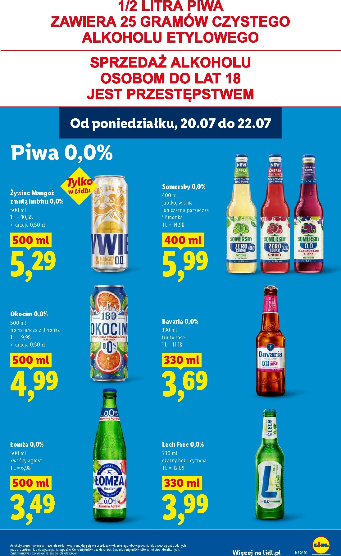 lidl - Aktualna gazetka Lidl - Gazetka ważna od 20.07 do 22.07 ważna od 20.07.2026 do 22.07.2026 - page: 77