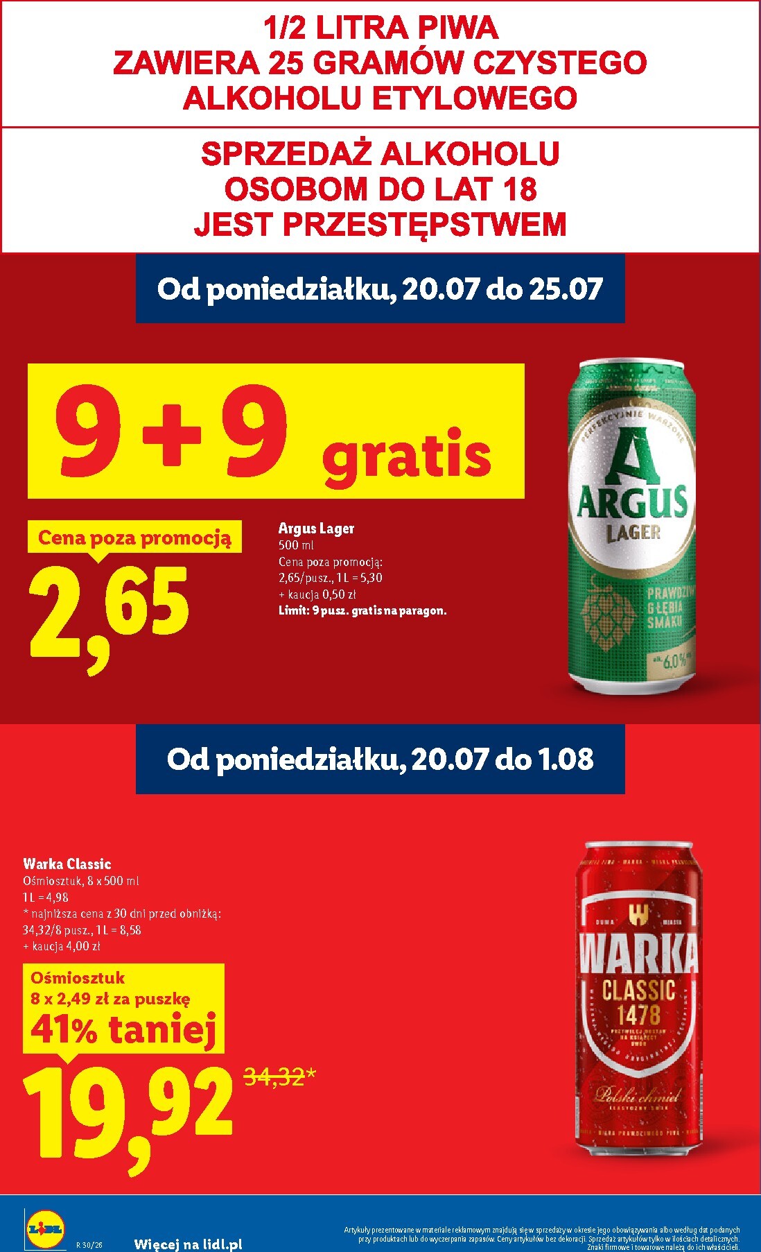 lidl - Nowa gazetka Lidl - Gazetka ważna od 23.07. do 25.07. ważna od 23.07.2026 do 25.07.2026 - page: 24