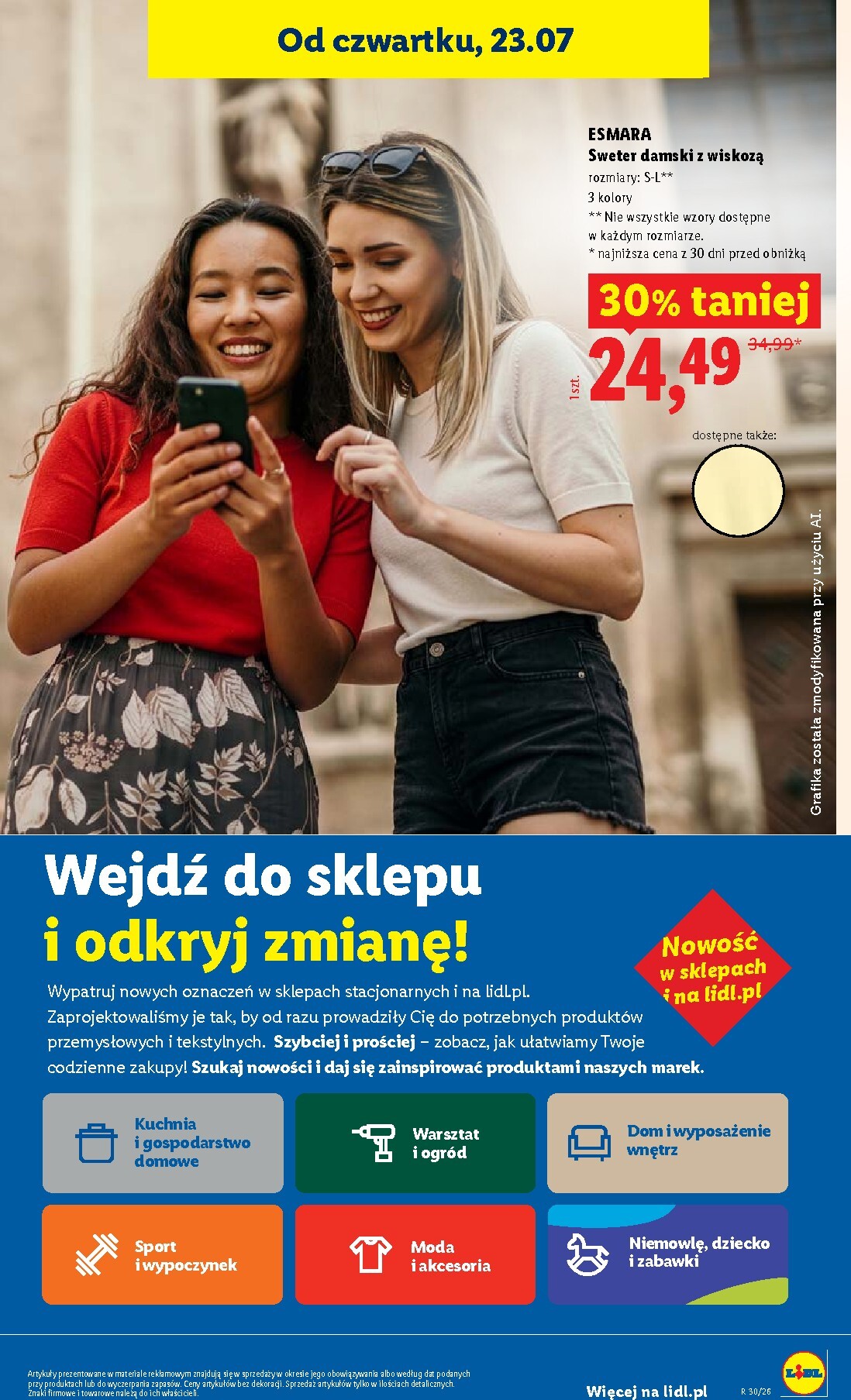 lidl - Nowa gazetka Lidl - Gazetka ważna od 23.07. do 25.07. ważna od 23.07.2026 do 25.07.2026 - page: 45