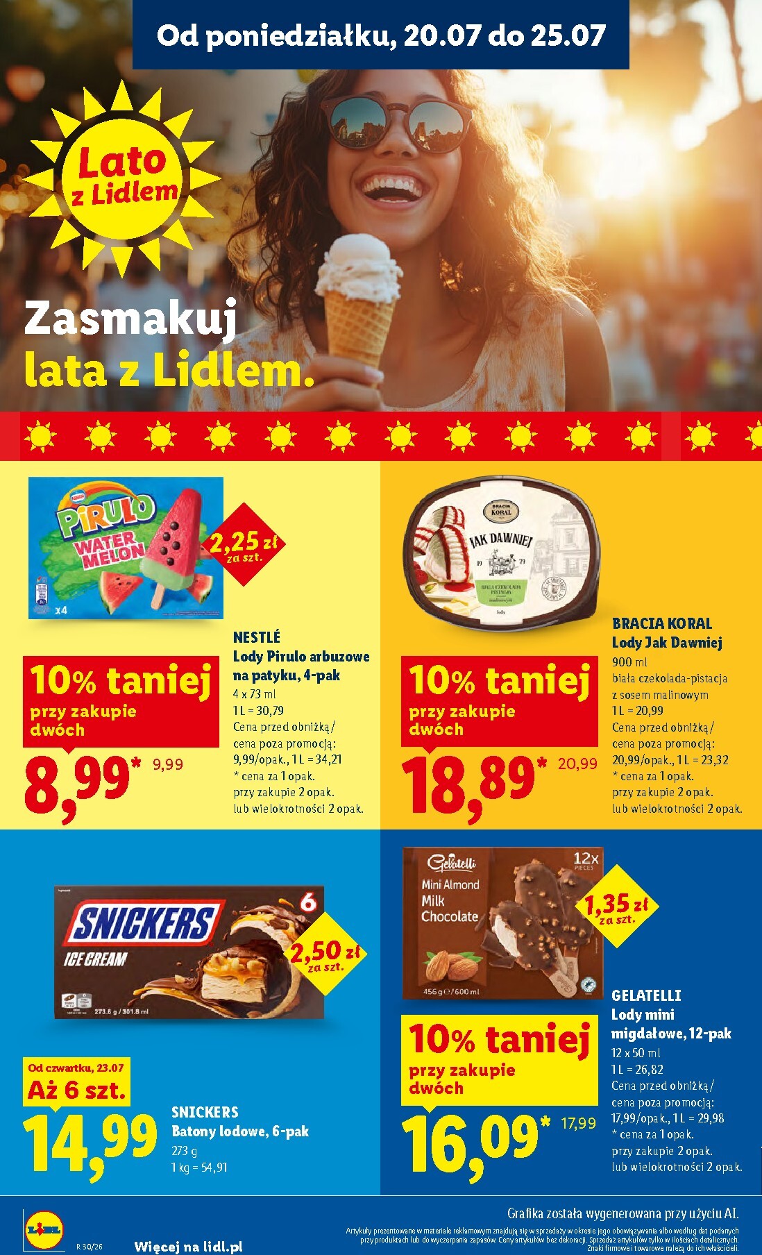 lidl - Nowa gazetka Lidl - Gazetka ważna od 23.07. do 25.07. ważna od 23.07.2026 do 25.07.2026 - page: 72