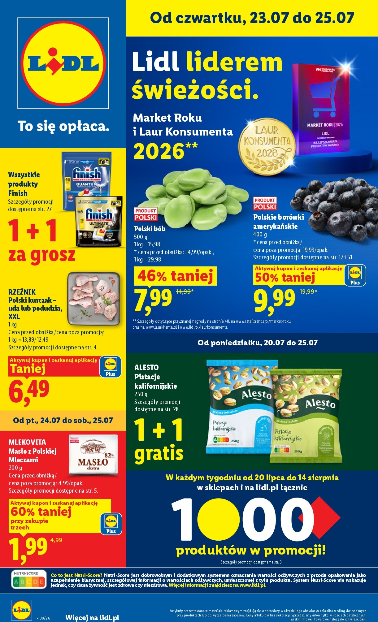 lidl - Nowa gazetka Lidl - Gazetka ważna od 23.07. do 25.07. ważna od 23.07.2026 do 25.07.2026