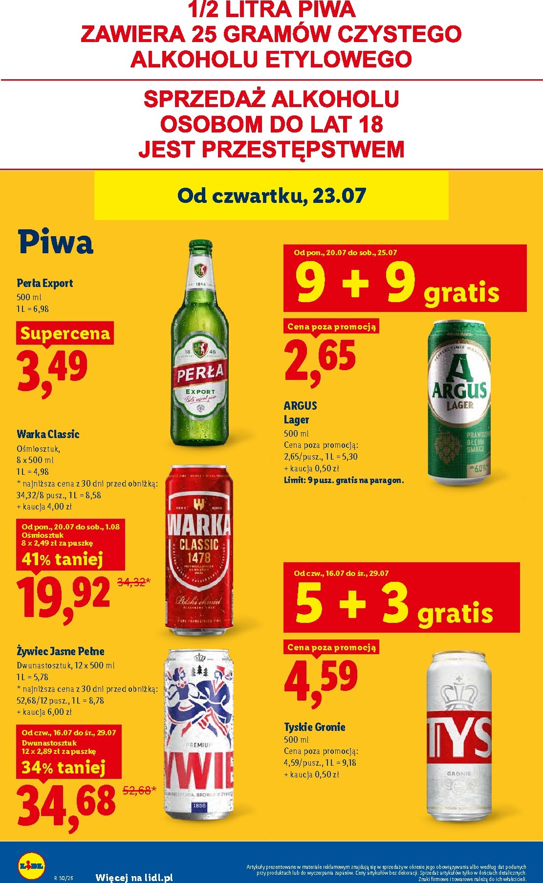 lidl - Nowa gazetka Lidl - Gazetka ważna od 23.07. do 25.07. ważna od 23.07.2026 do 25.07.2026 - page: 78