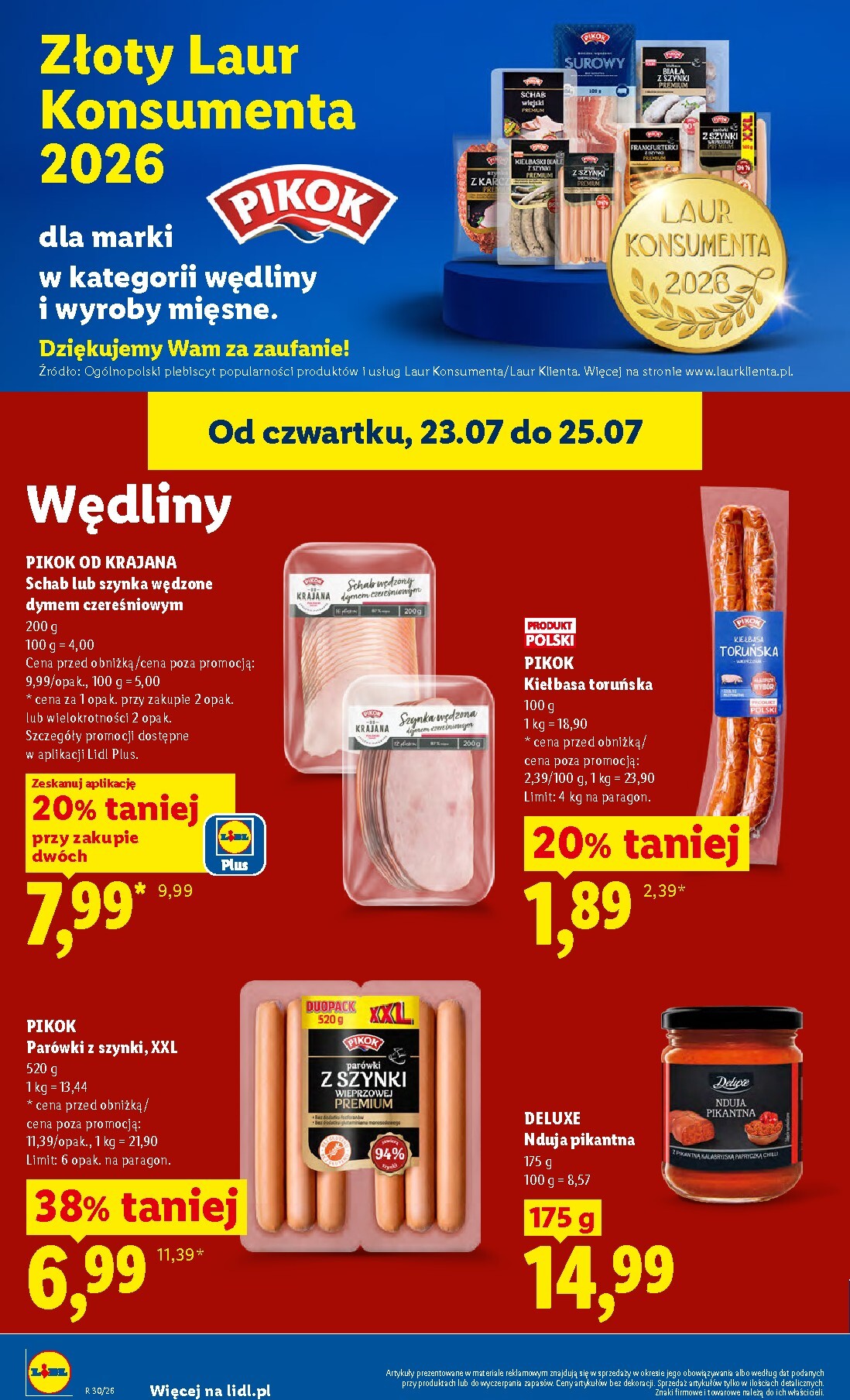 lidl - Aktualna gazetka Lidl ważna od 23.07.2026 do 25.07.2026 - page: 68