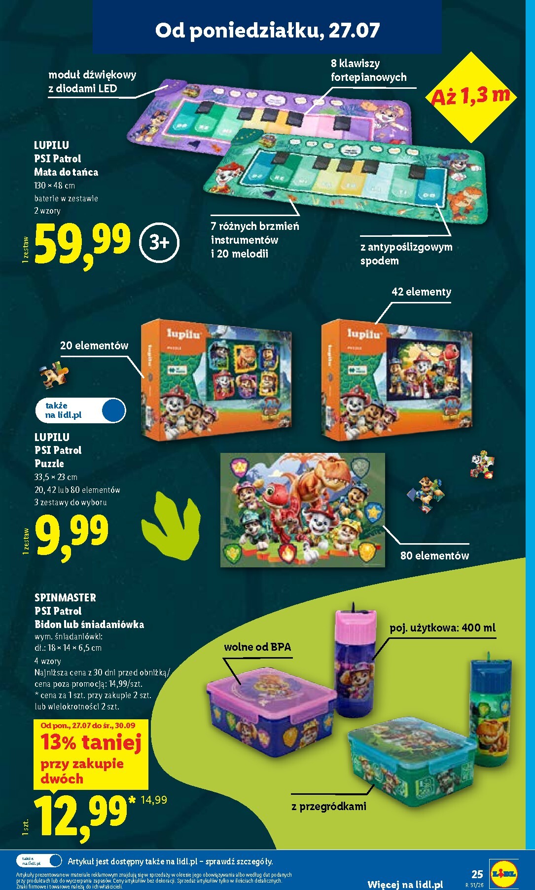 lidl - Nowa gazetka Lidl ważna od 27.07.2026 do 01.08.2026 - page: 27
