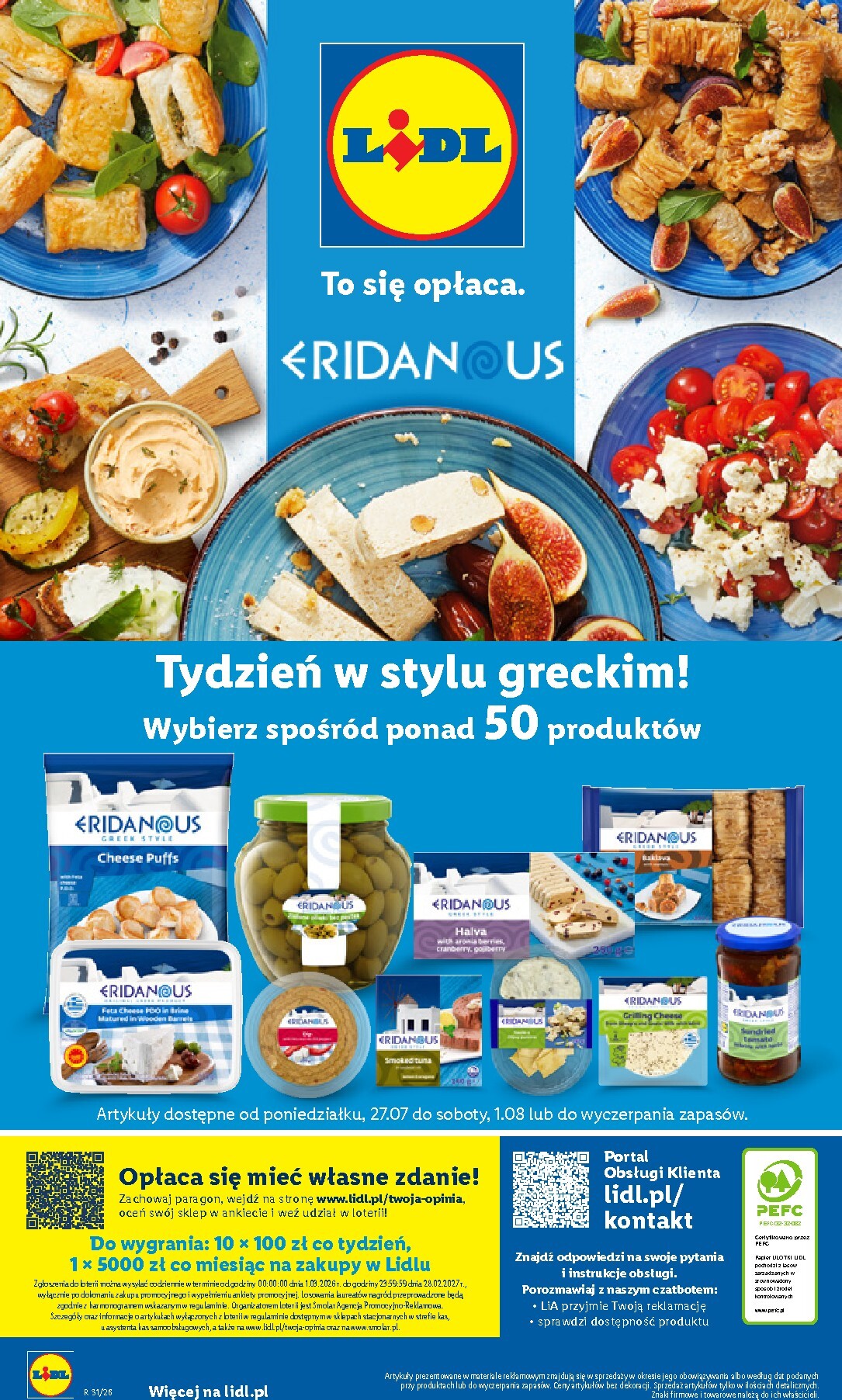 lidl - Nowa gazetka Lidl ważna od 27.07.2026 do 01.08.2026 - page: 60