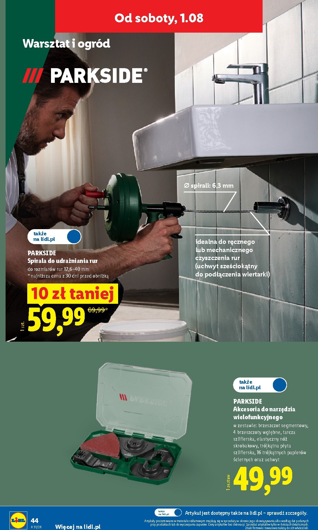 lidl - Nowa gazetka Lidl ważna od 27.07.2026 do 01.08.2026 - page: 56