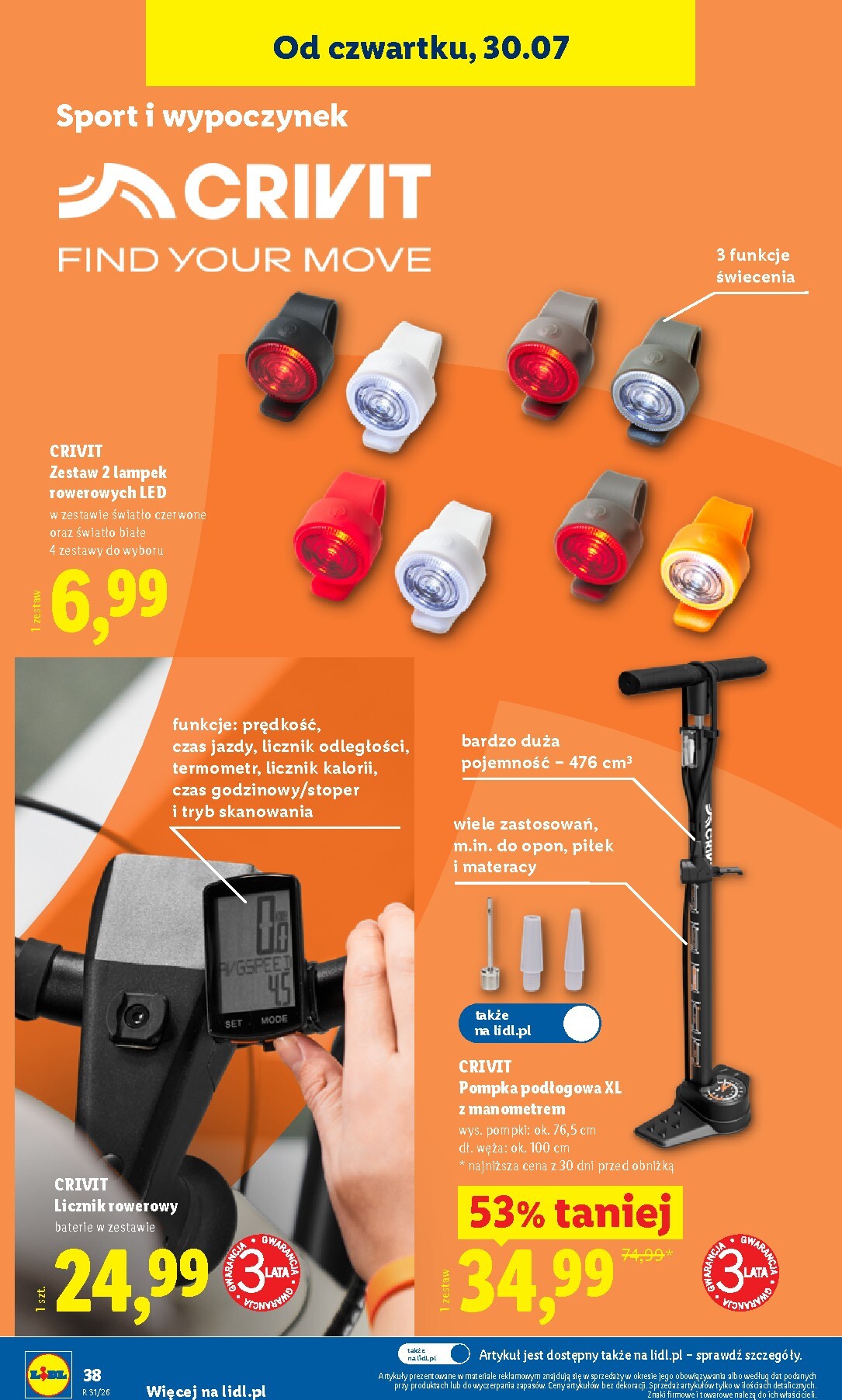 lidl - Nowa gazetka Lidl ważna od 27.07.2026 do 01.08.2026 - page: 50