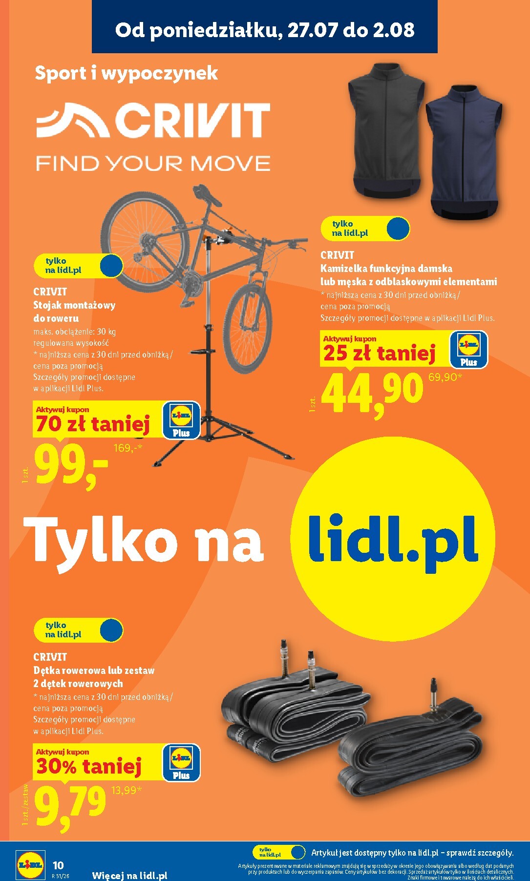 lidl - Nowa gazetka Lidl ważna od 27.07.2026 do 01.08.2026 - page: 10