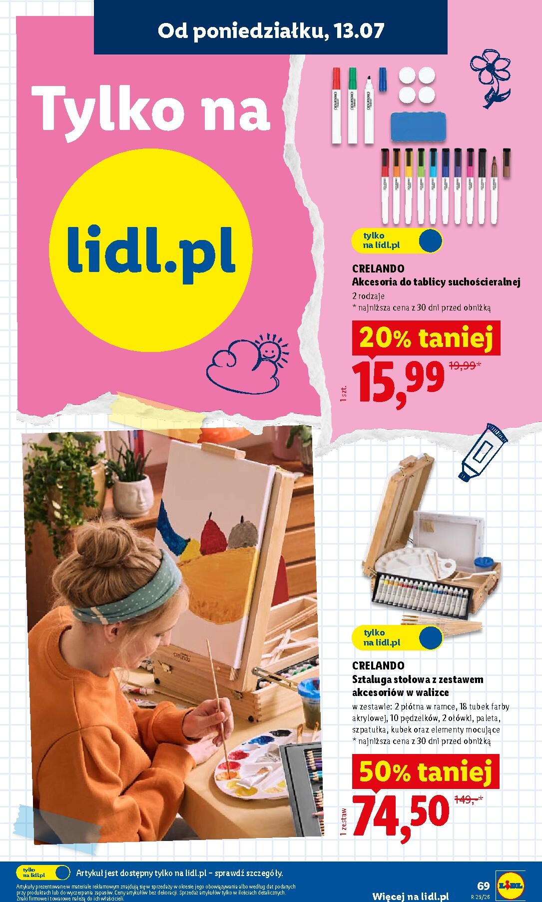 lidl - Aktualna gazetka Lidl - Kompletna wyprawka w megacenach ważna od 09.07.2026 do 30.09.2026 - page: 69