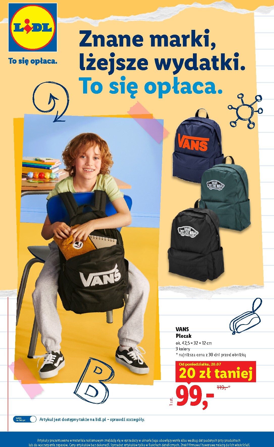 lidl - Aktualna gazetka Lidl - Kompletna wyprawka w megacenach ważna od 09.07.2026 do 30.09.2026 - page: 71