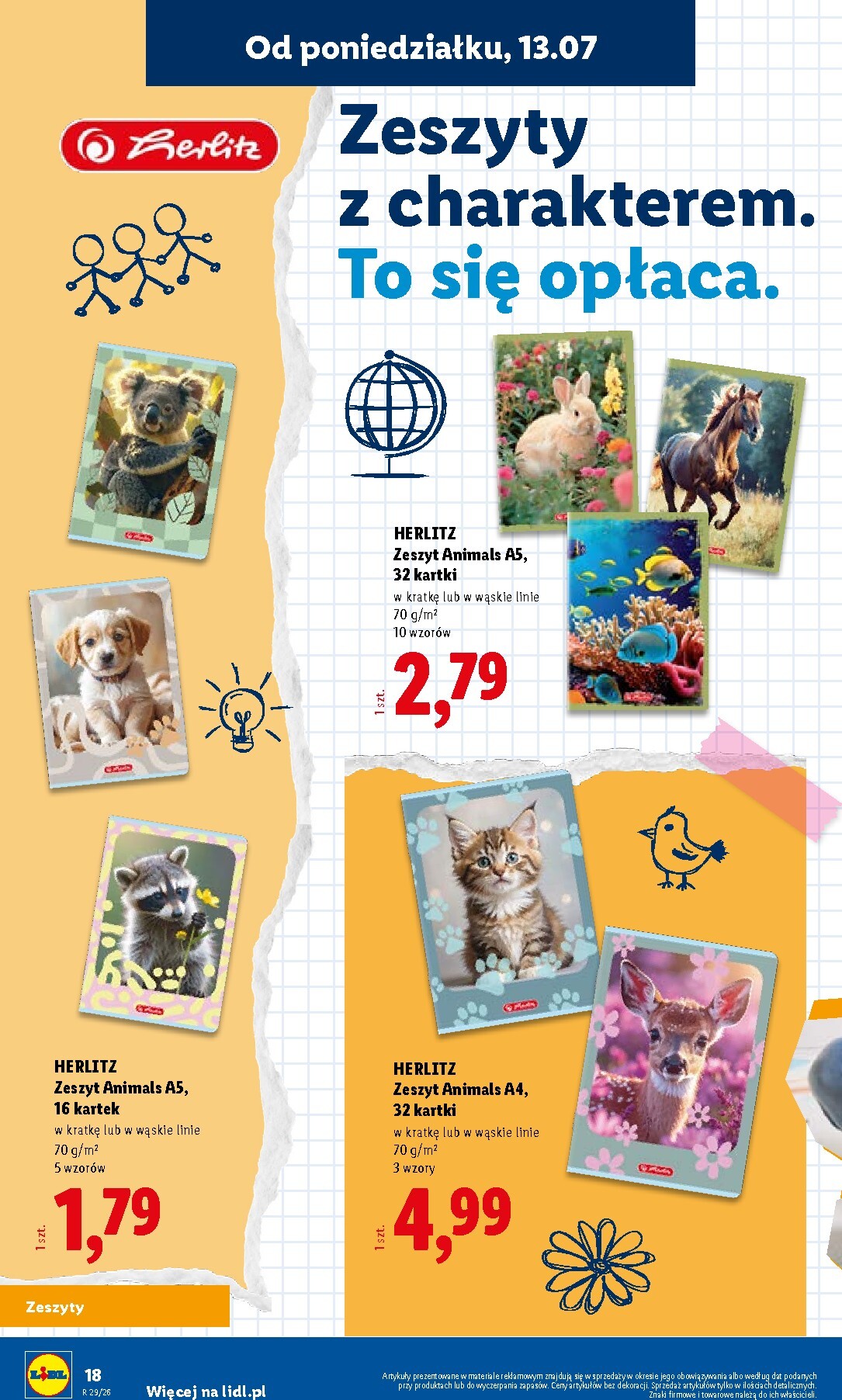 lidl - Aktualna gazetka Lidl - Kompletna wyprawka w megacenach ważna od 09.07.2026 do 30.09.2026 - page: 18