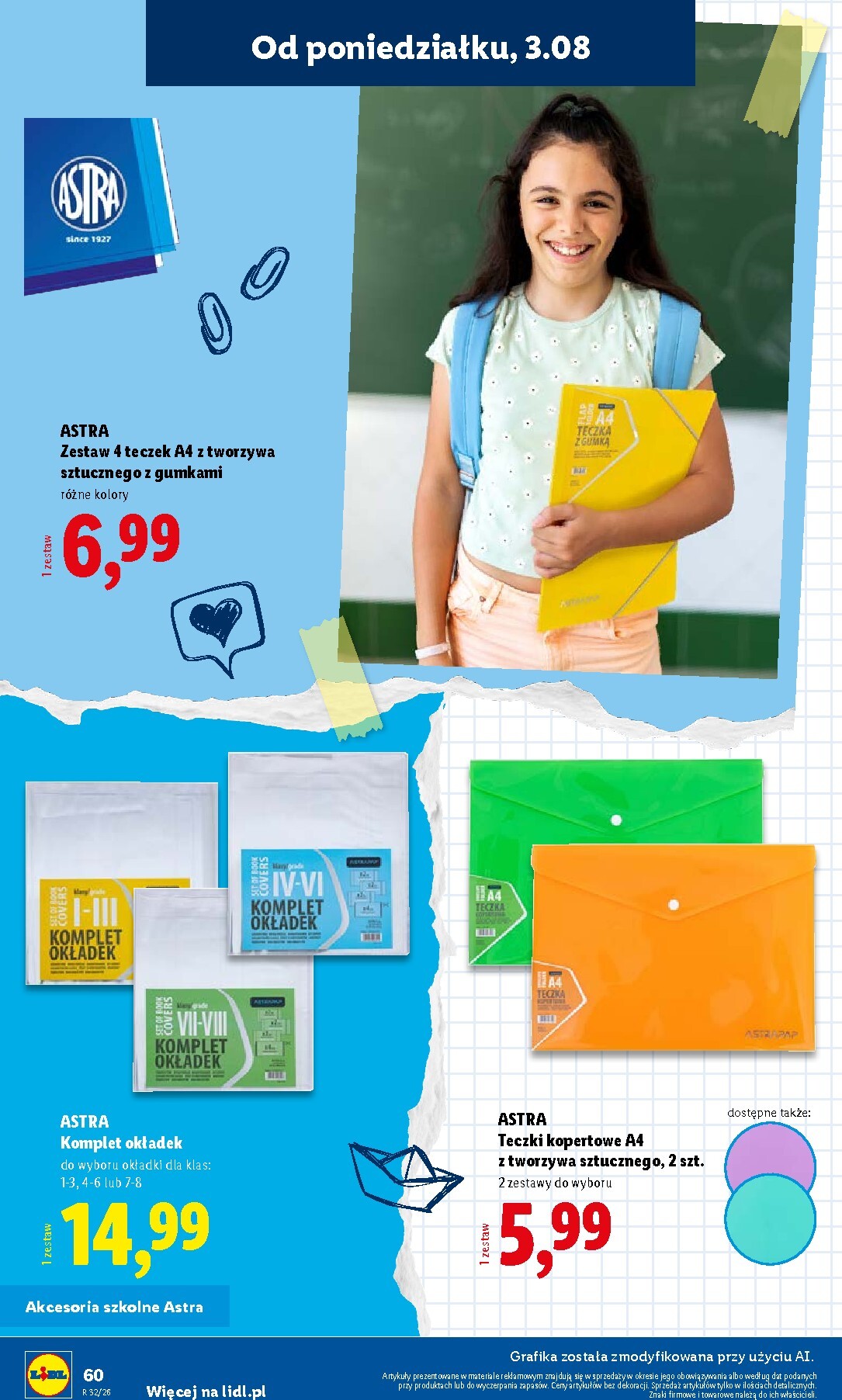 lidl - Aktualna gazetka Lidl - Kompletna wyprawka w megacenach ważna od 09.07.2026 do 30.09.2026 - page: 60