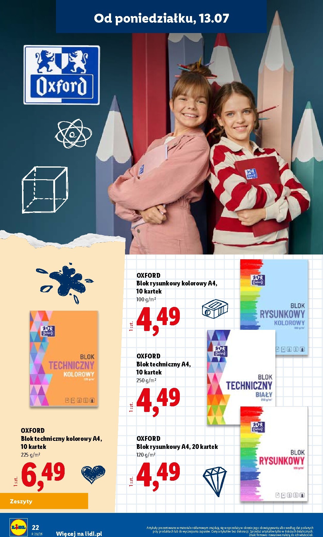 lidl - Aktualna gazetka Lidl - Kompletna wyprawka w megacenach ważna od 09.07.2026 do 30.09.2026 - page: 22