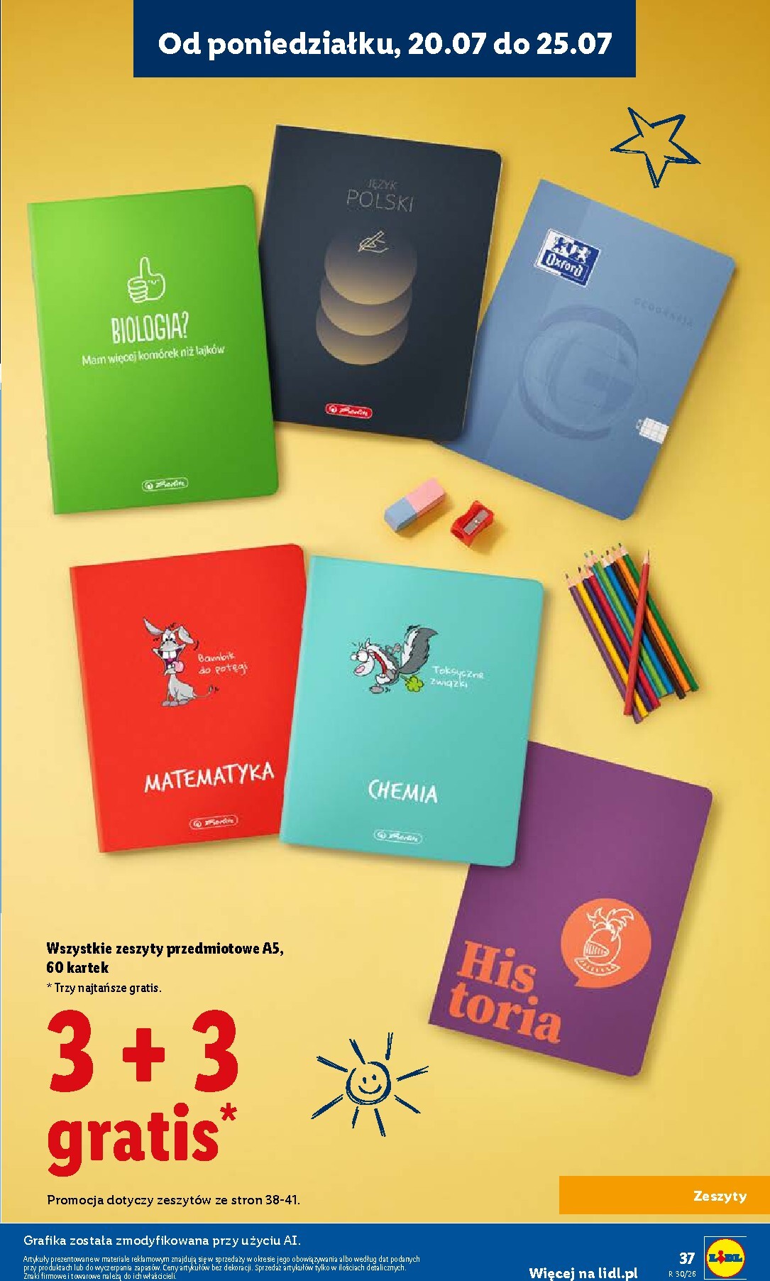 lidl - Aktualna gazetka Lidl - Kompletna wyprawka w megacenach ważna od 09.07.2026 do 30.09.2026 - page: 37