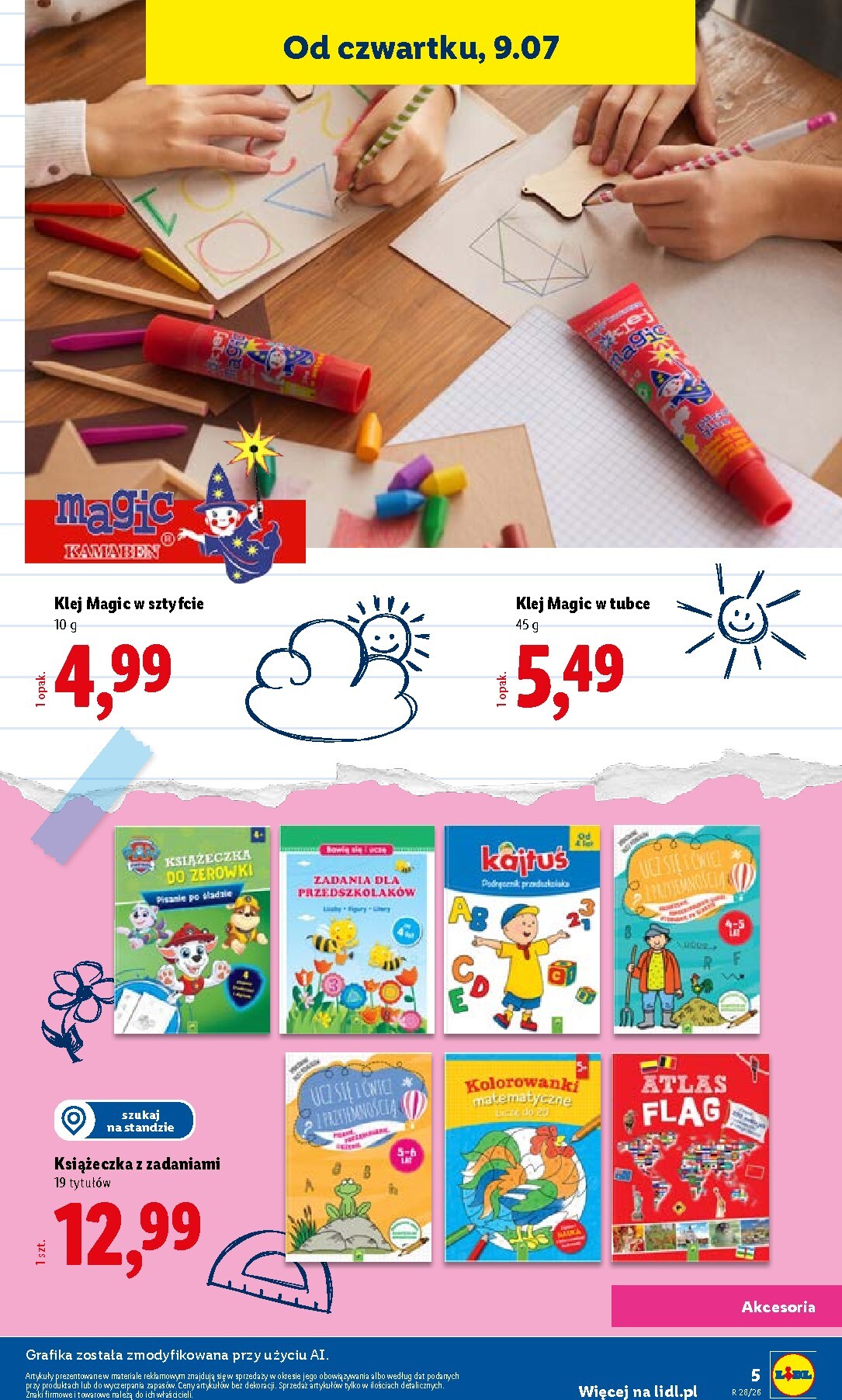 lidl - Aktualna gazetka Lidl - Kompletna wyprawka w megacenach ważna od 09.07.2026 do 30.09.2026 - page: 5