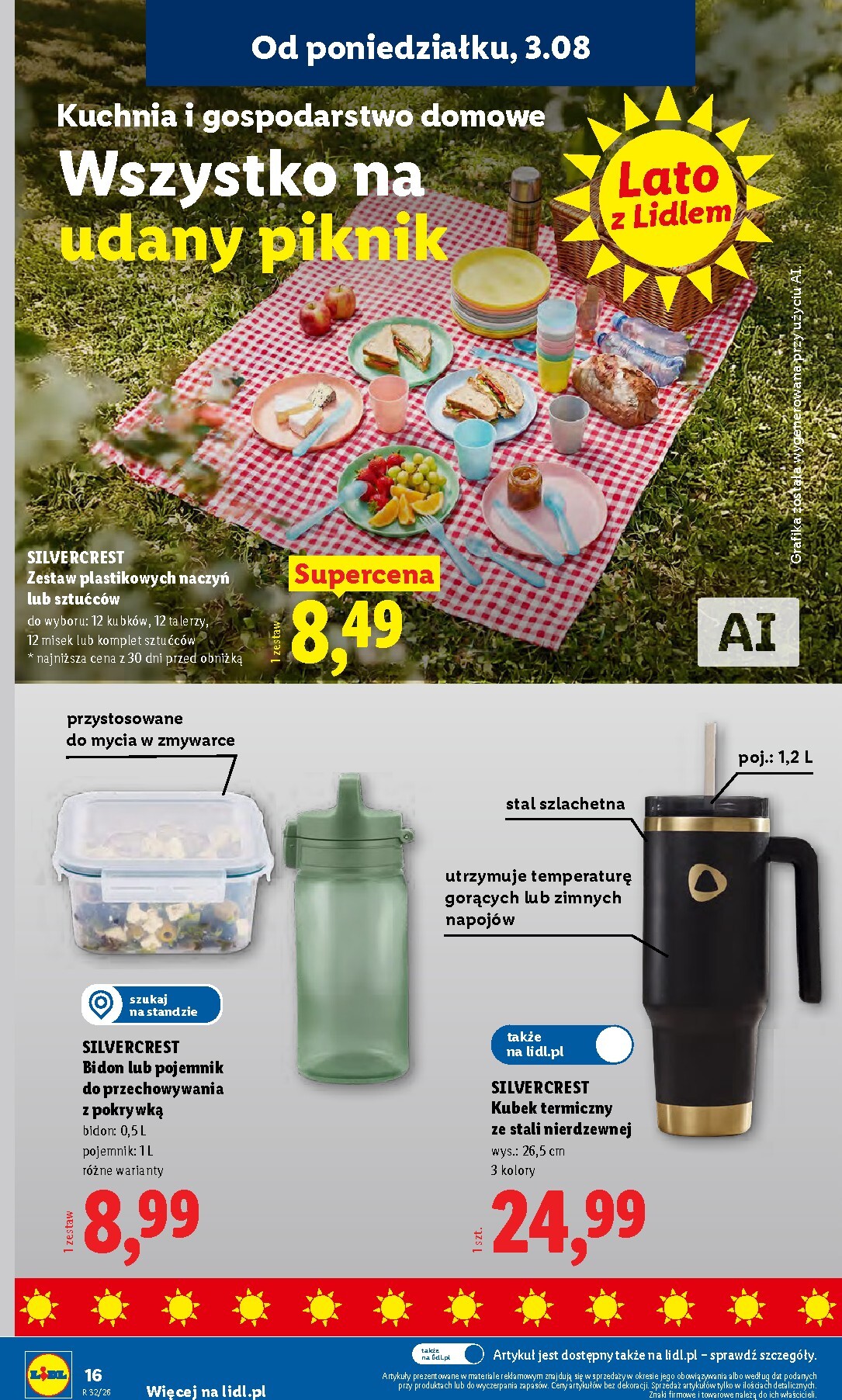 lidl - Nowa gazetka Lidl - Okazje ważna od 03.08.2026 do 08.08.2026 - page: 18