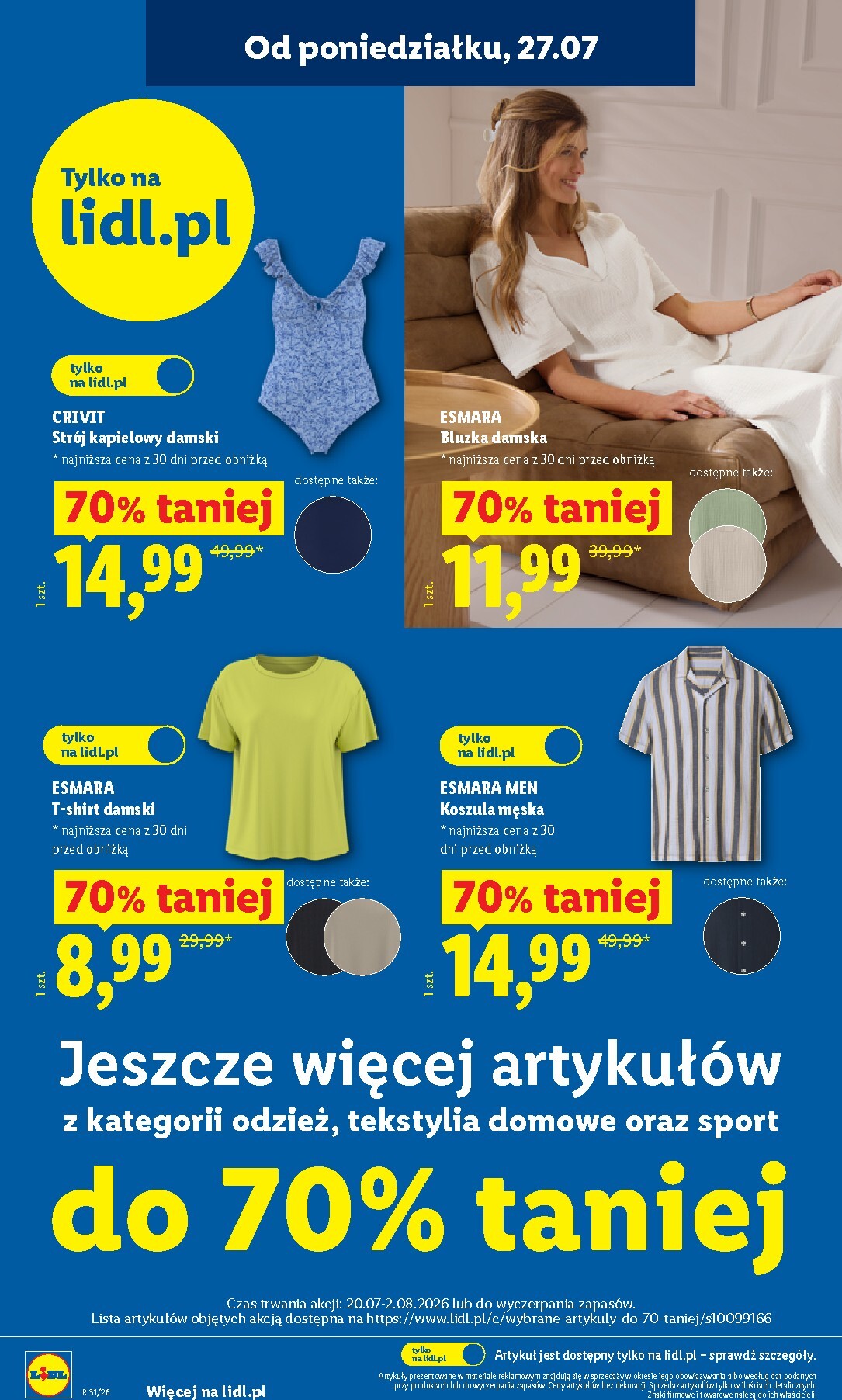 lidl - Aktualna gazetka Lidl ważna od 27.07.2026 do 01.08.2026 - page: 40