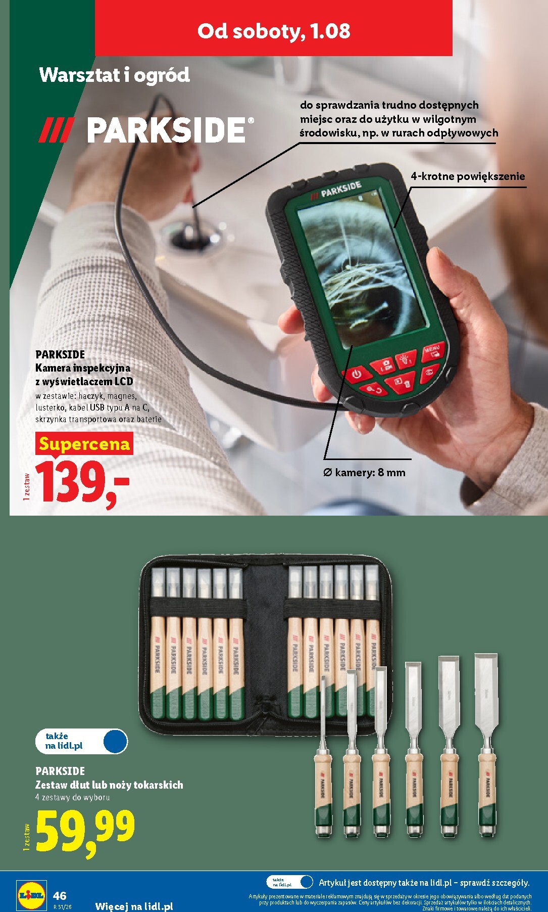 lidl - Aktualna gazetka Lidl ważna od 27.07.2026 do 01.08.2026 - page: 58