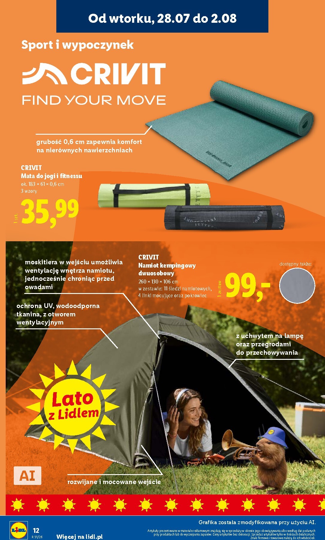 lidl - Aktualna gazetka Lidl - Pol'and'Rock ważna od 28.07.2026 do 01.08.2026 - page: 12