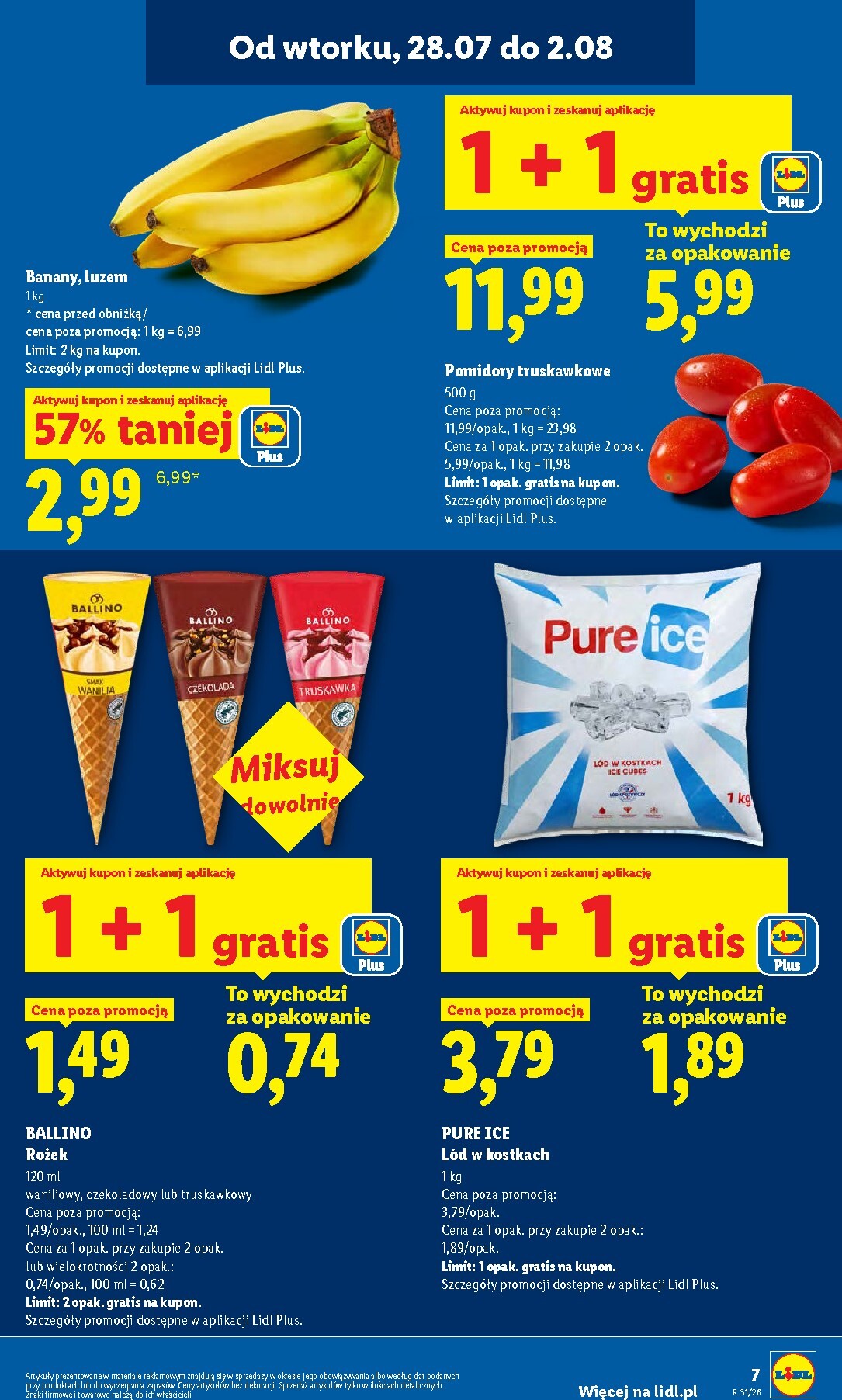 lidl - Aktualna gazetka Lidl - Pol'and'Rock ważna od 28.07.2026 do 01.08.2026 - page: 7