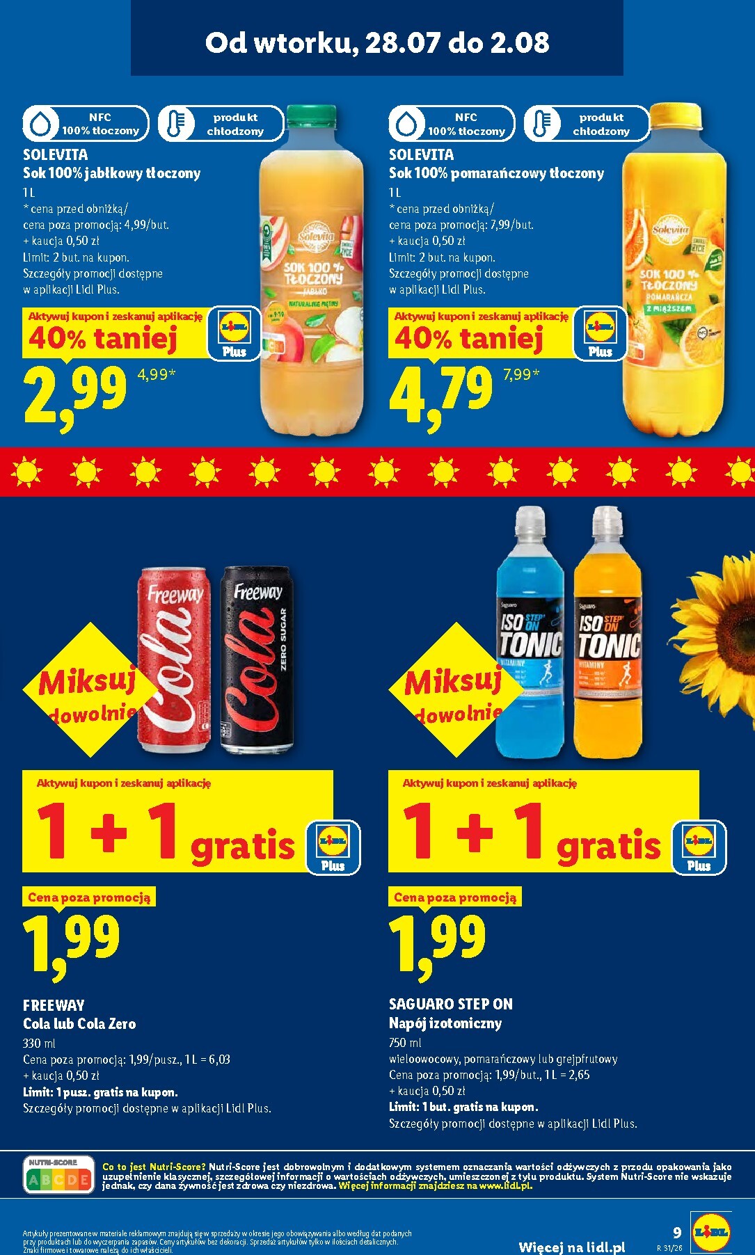 lidl - Aktualna gazetka Lidl - Pol'and'Rock ważna od 28.07.2026 do 01.08.2026 - page: 9