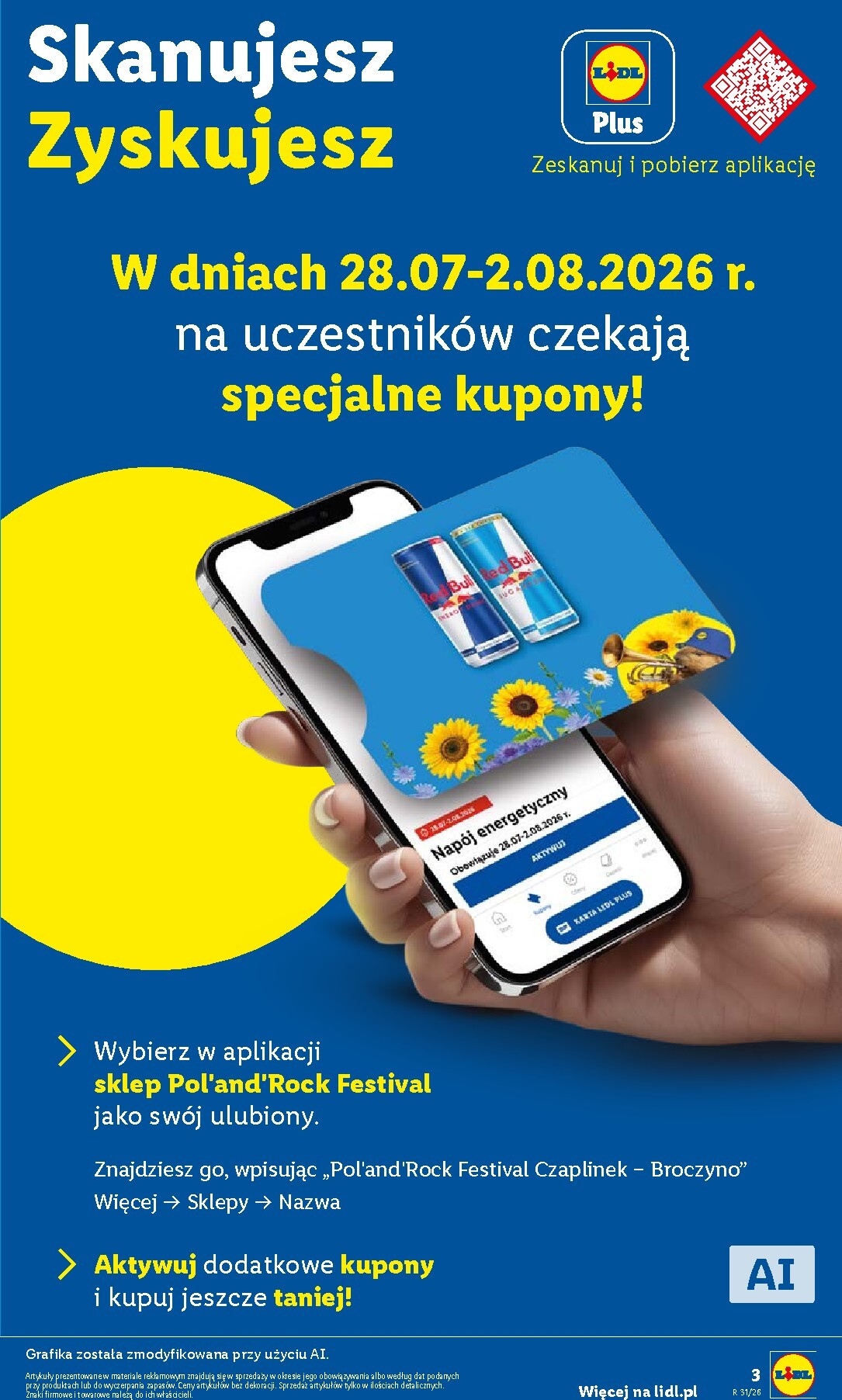 lidl - Aktualna gazetka Lidl - Pol'and'Rock ważna od 28.07.2026 do 01.08.2026 - page: 3