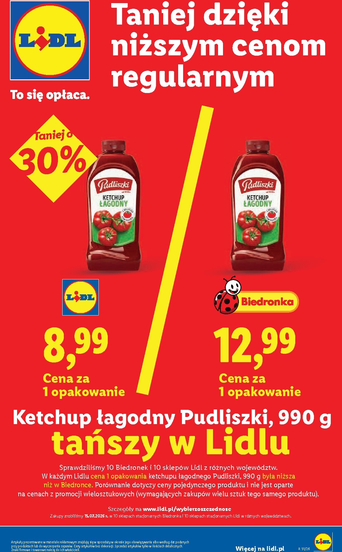 lidl - Nowa gazetka Lidl ważna od 30.07.2026 do 01.08.2026 - page: 7