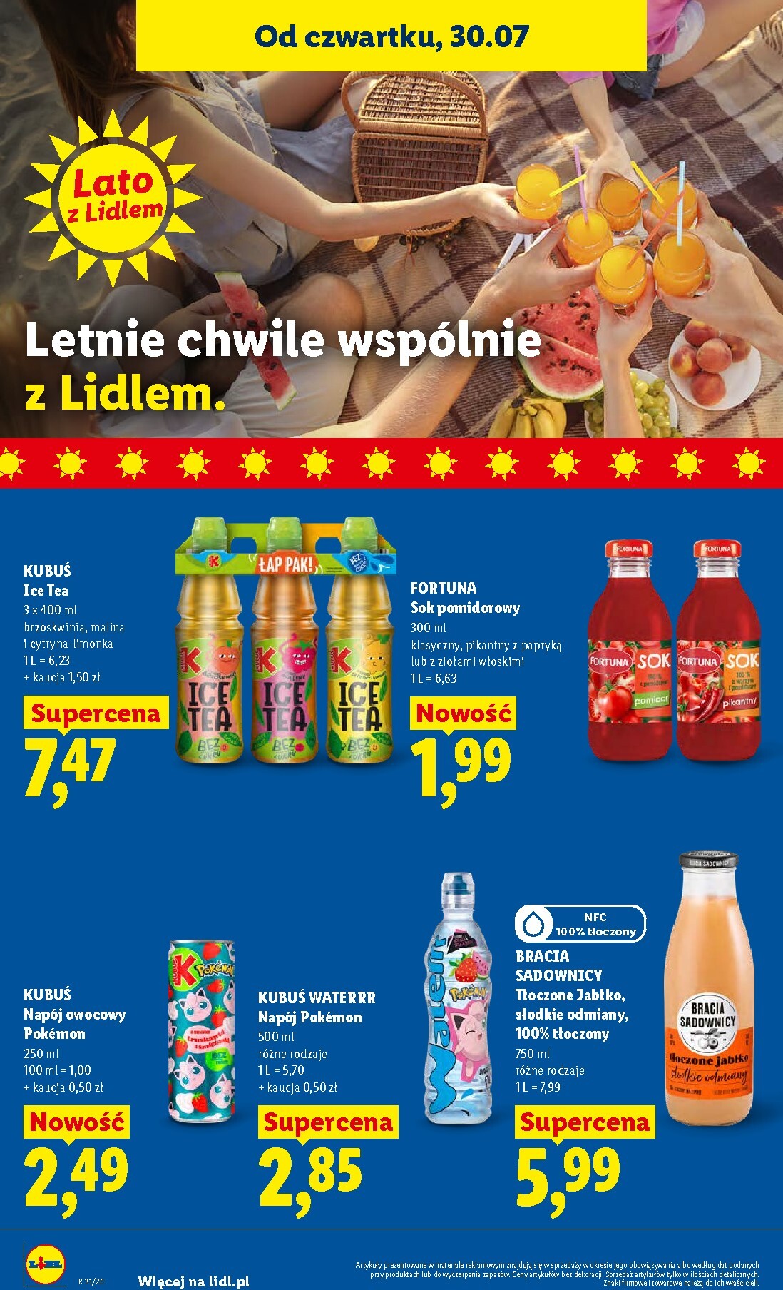 lidl - Nowa gazetka Lidl ważna od 30.07.2026 do 01.08.2026 - page: 76
