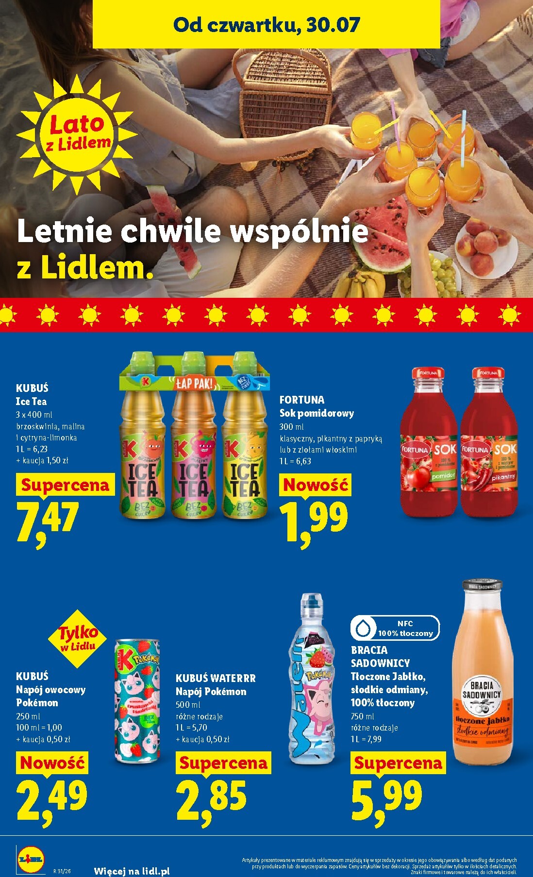 lidl - Aktualna gazetka Lidl ważna od 30.07.2026 do 01.08.2026 - page: 76