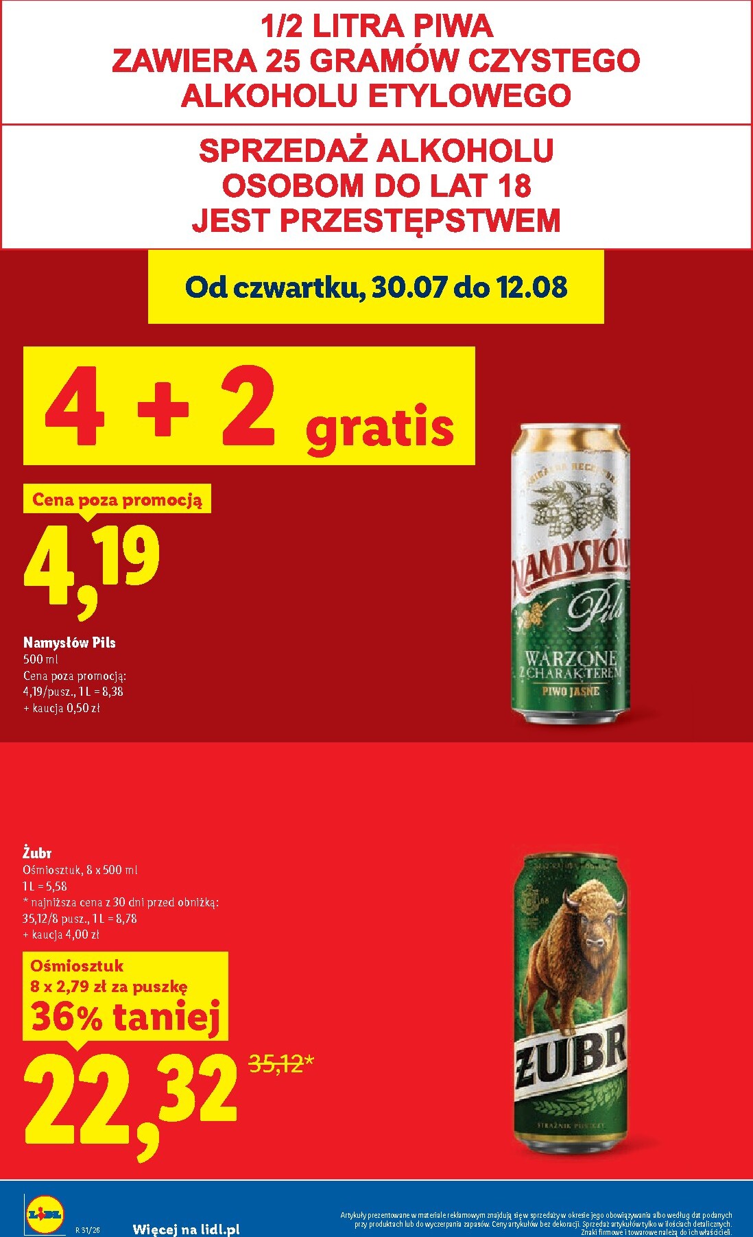 lidl - Aktualna gazetka Lidl ważna od 30.07.2026 do 01.08.2026 - page: 28