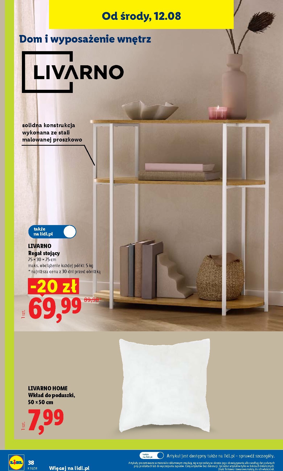 lidl - Nowa gazetka Lidl - Okazje ważna od 10.08.2026 do 14.08.2026 - page: 48