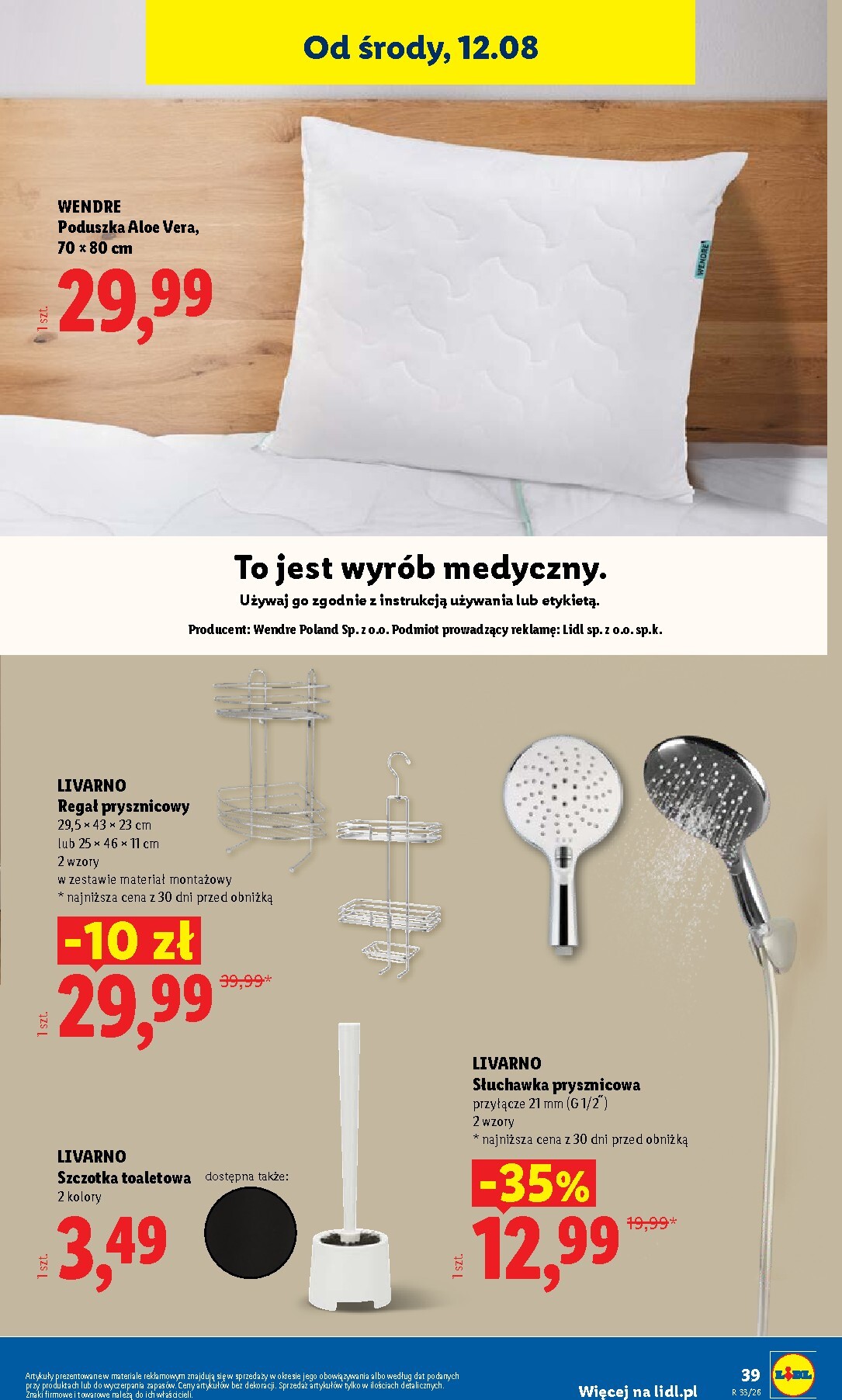 lidl - Nowa gazetka Lidl - Okazje ważna od 10.08.2026 do 14.08.2026 - page: 49