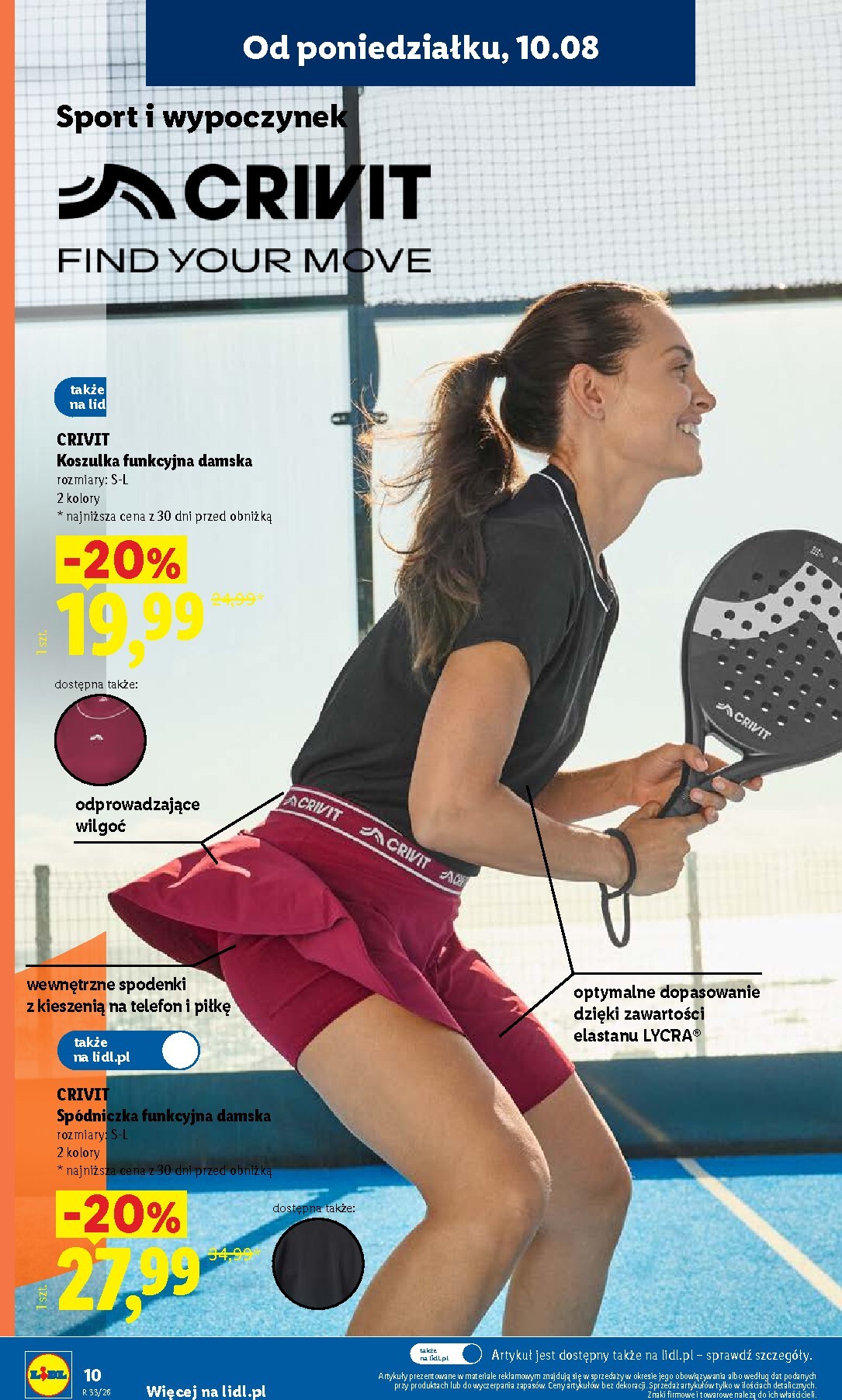 lidl - Nowa gazetka Lidl - Okazje ważna od 10.08.2026 do 14.08.2026 - page: 10