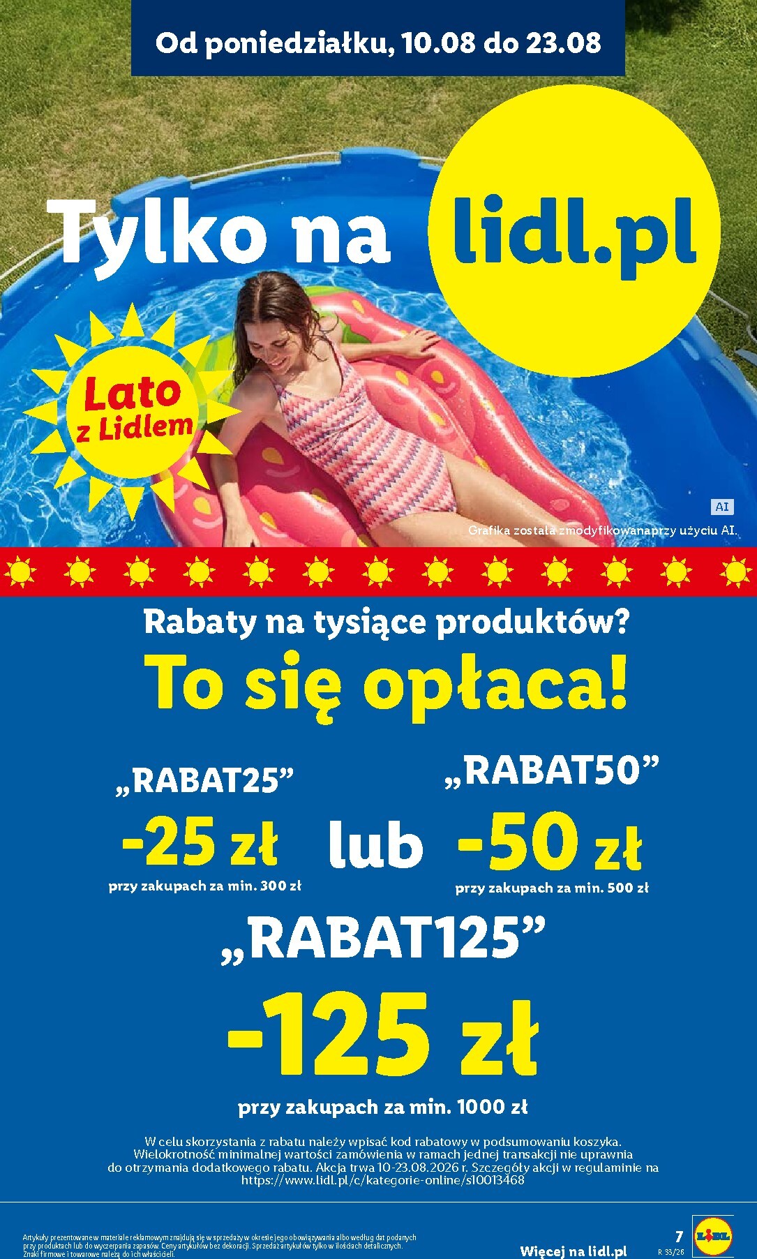 lidl - Nowa gazetka Lidl - Okazje ważna od 10.08.2026 do 14.08.2026 - page: 7