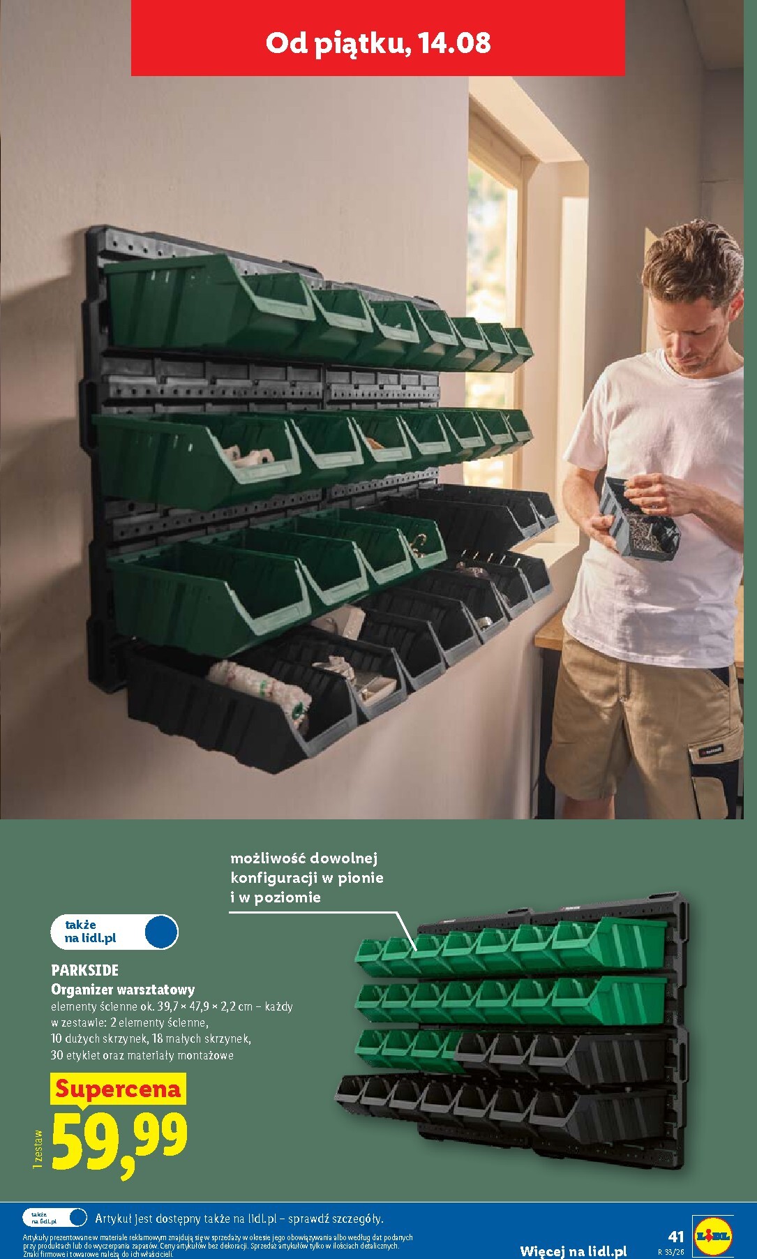 lidl - Nowa gazetka Lidl - Okazje ważna od 10.08.2026 do 14.08.2026 - page: 51