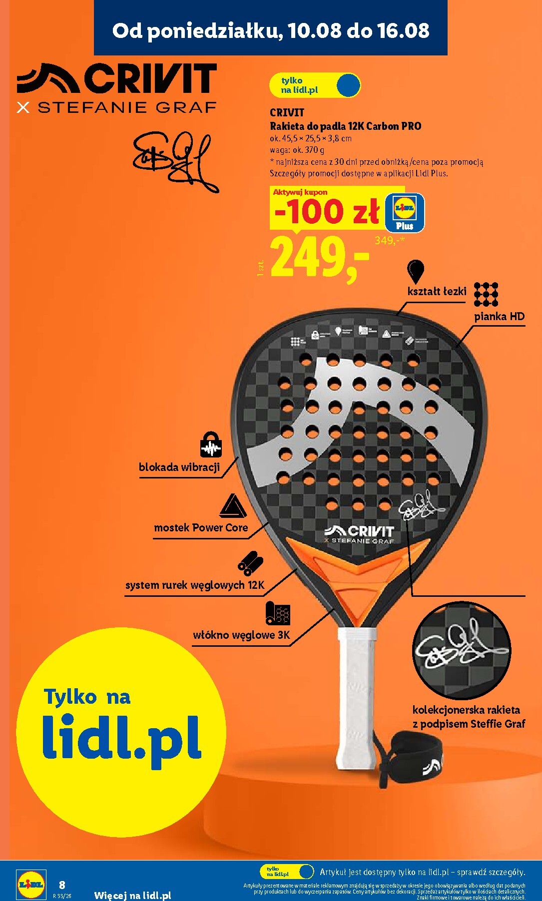 lidl - Nowa gazetka Lidl - Okazje ważna od 10.08.2026 do 14.08.2026 - page: 8