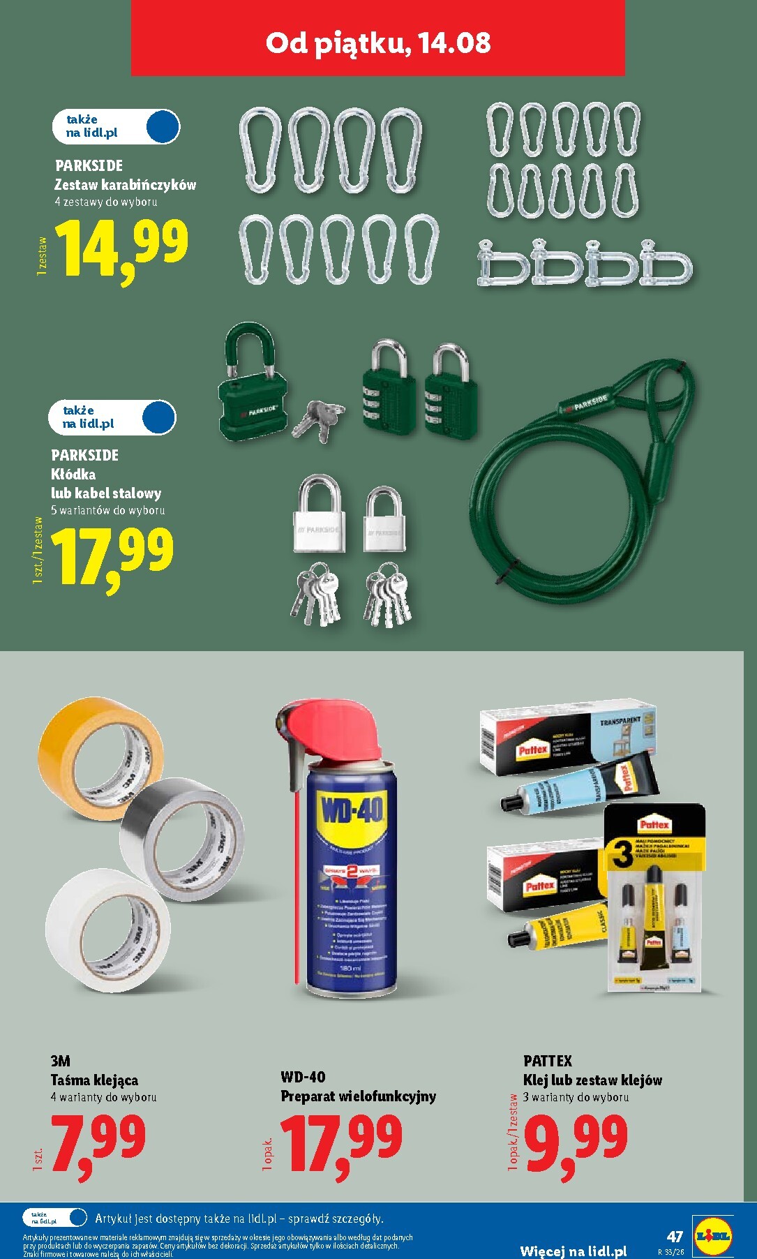 lidl - Nowa gazetka Lidl - Okazje ważna od 10.08.2026 do 14.08.2026 - page: 57