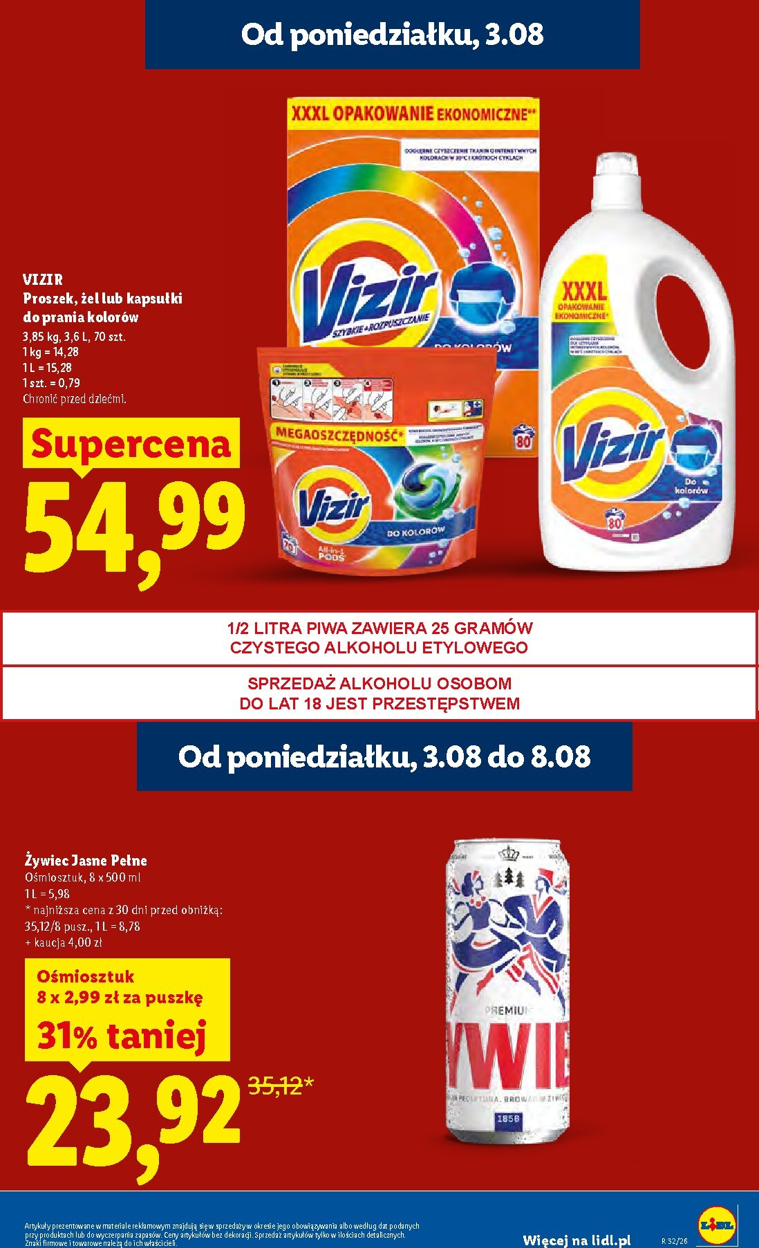 lidl - Aktualna gazetka Lidl ważna od 03.08.2026 do 05.08.2026 - page: 23