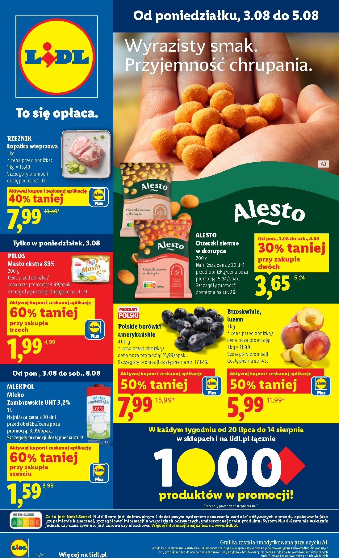lidl - Aktualna gazetka Lidl ważna od 03.08.2026 do 05.08.2026