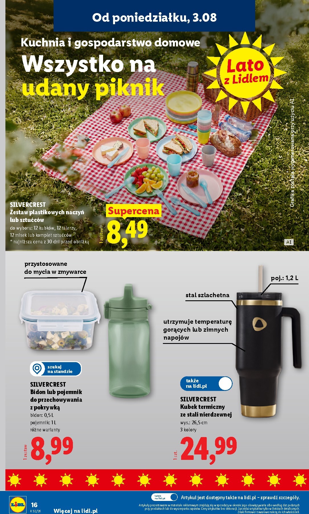 lidl - Aktualna gazetka Lidl - Okazje ważna od 03.08.2026 do 08.08.2026 - page: 18
