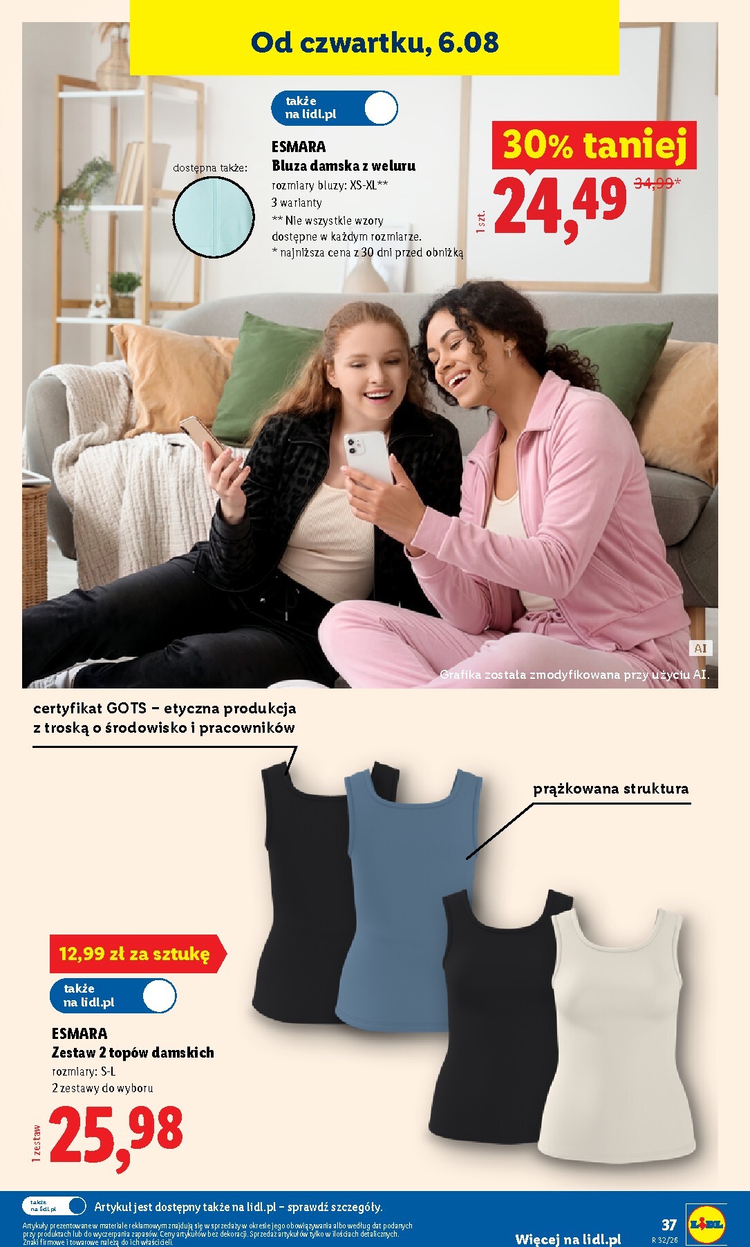 lidl - Aktualna gazetka Lidl - Okazje ważna od 03.08.2026 do 08.08.2026 - page: 45